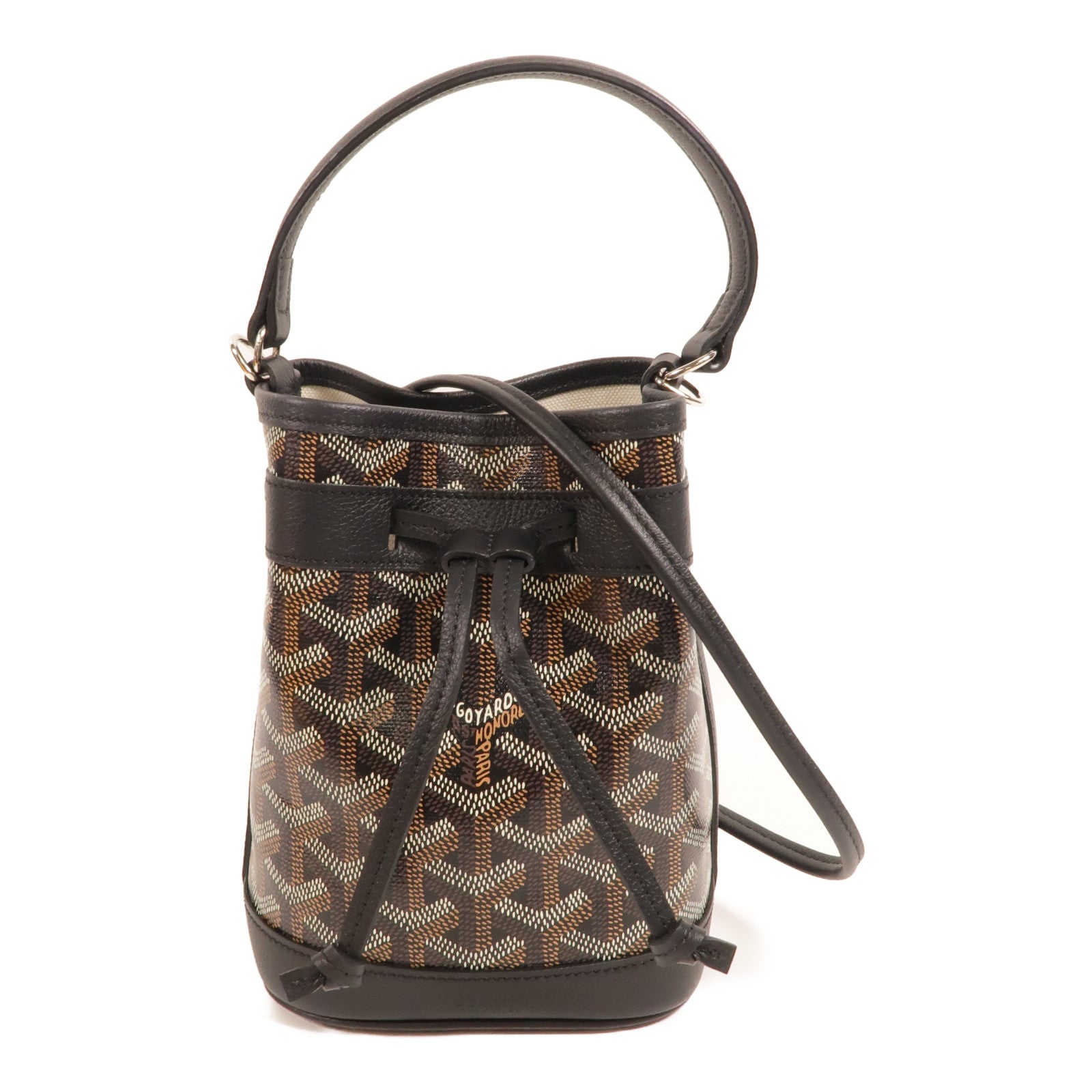 GOYARD 塗層帆布Petit Flot Mini Bucket Bag肩背袋