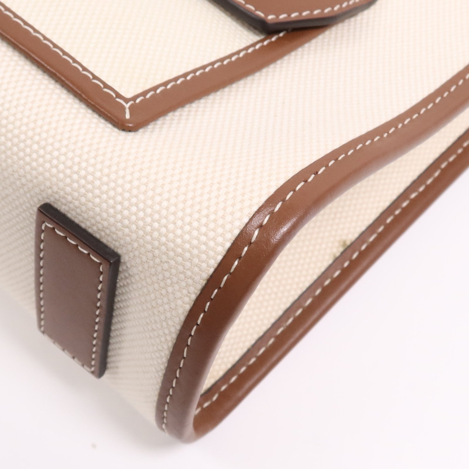 BURBERRY 帆布Freya金扣手挽肩背兩用袋