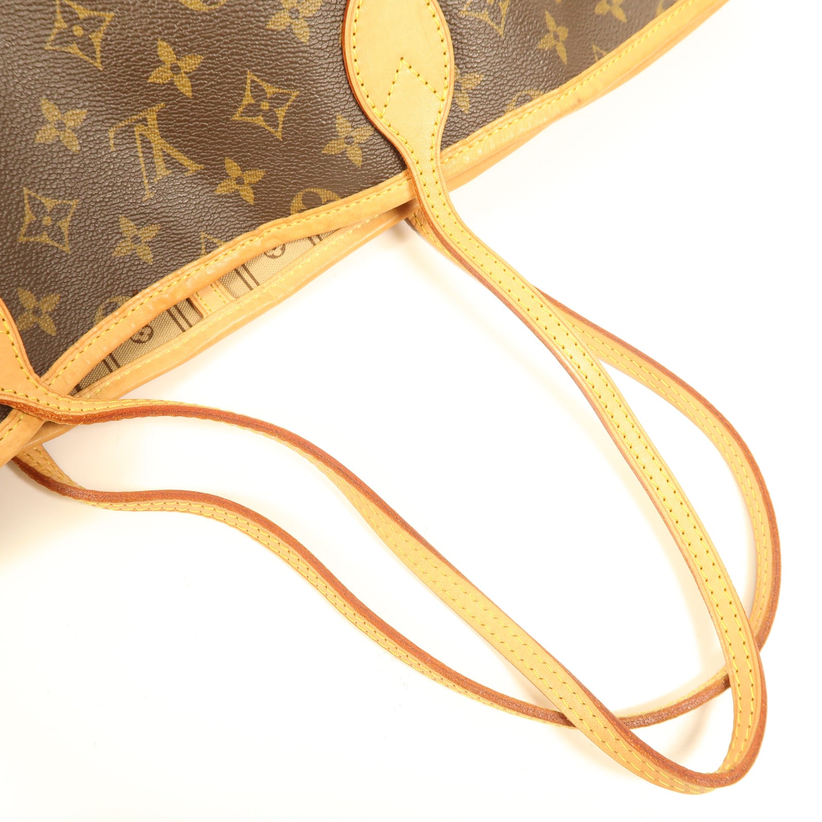 LOUIS VUITTON Monogram Neverfull GM金扣手挽袋