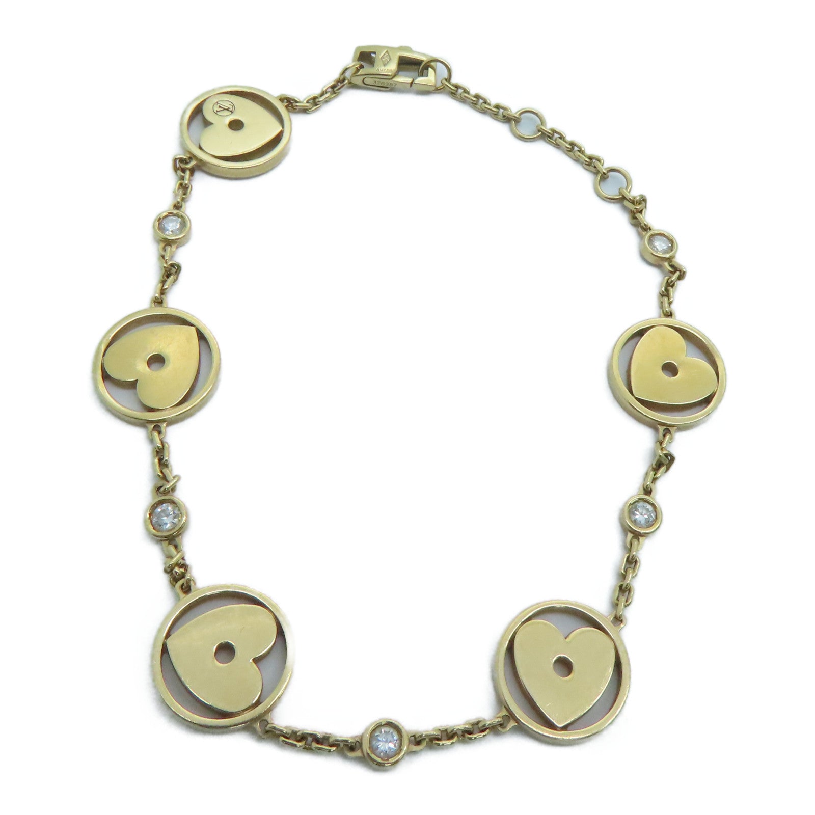LOUIS VUITTON 【激減優惠】18K玫瑰金5P Dia Bracelet手鏈