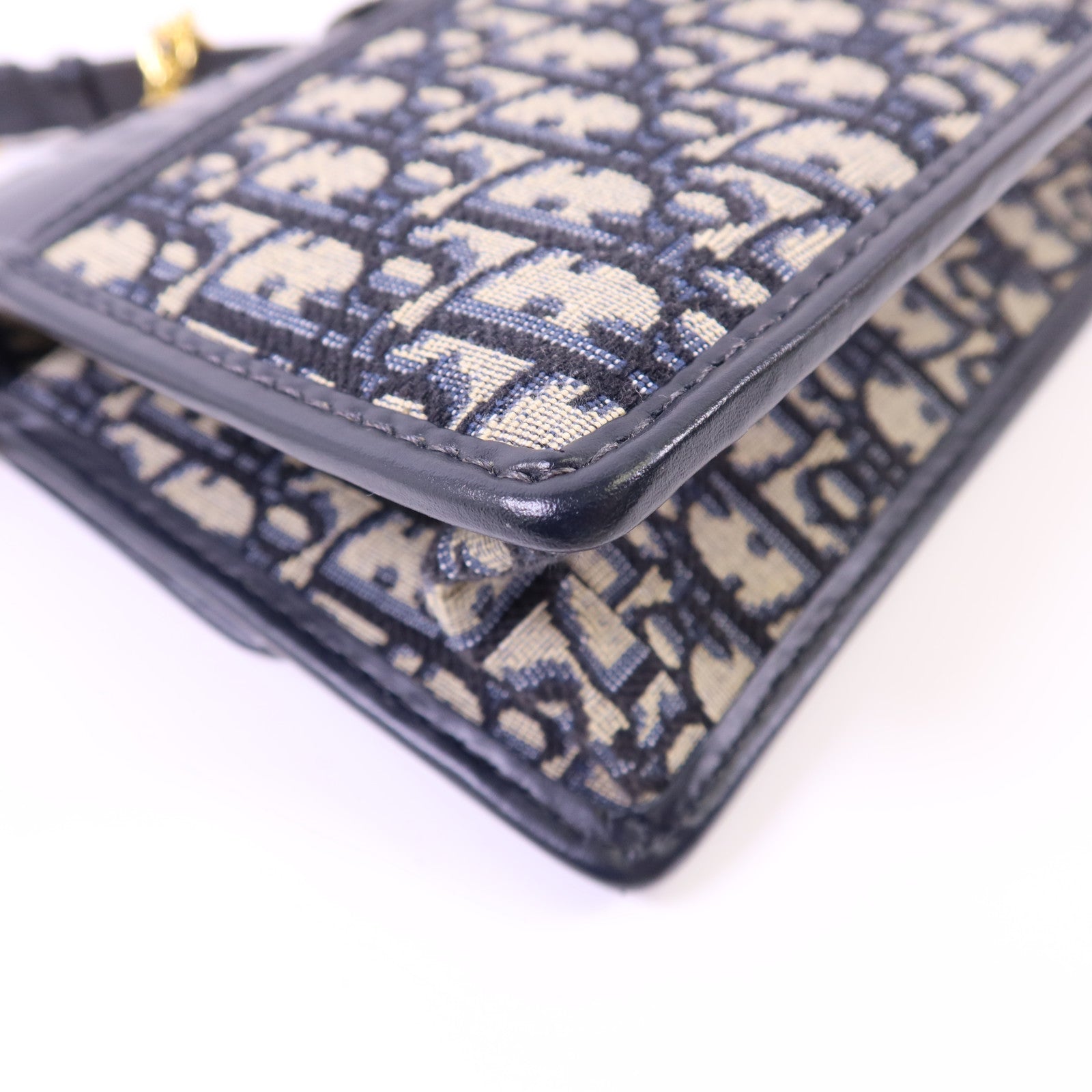 Dior 帆布30 Montaigne Chain Bag金扣鏈帶肩背袋
