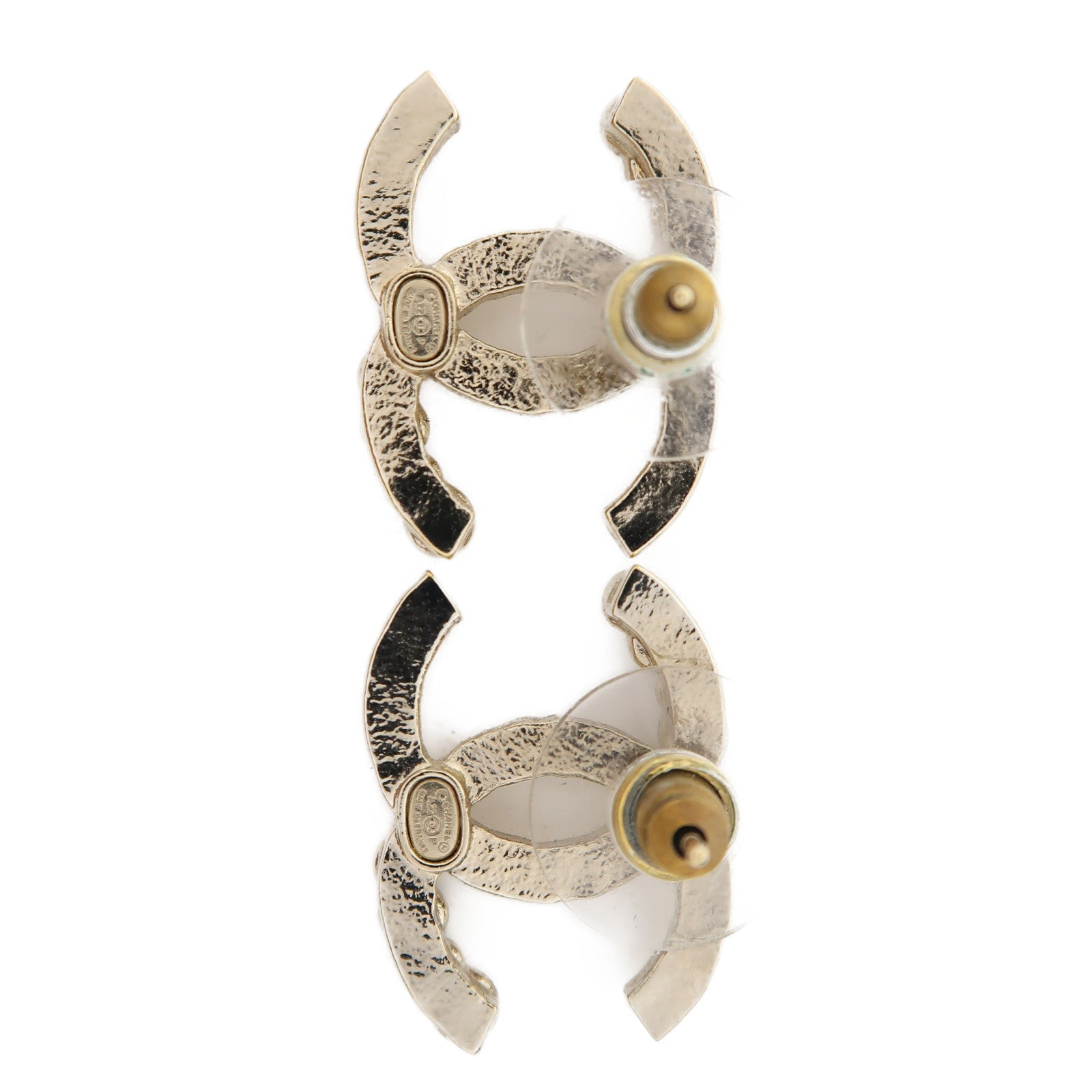 CHANEL 金屬Earrings耳環金色