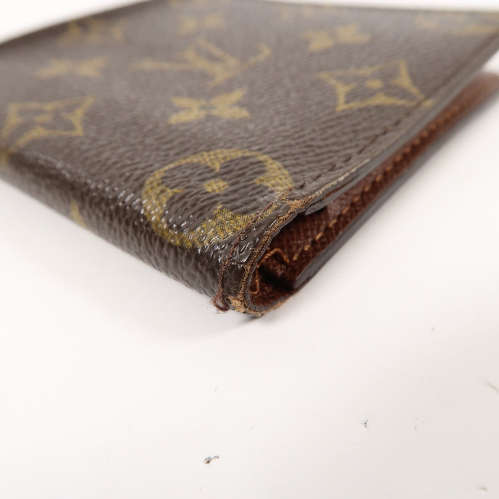 LOUIS VUITTON Monogram 6 Credit Card Slots Wallet錢包啡色
