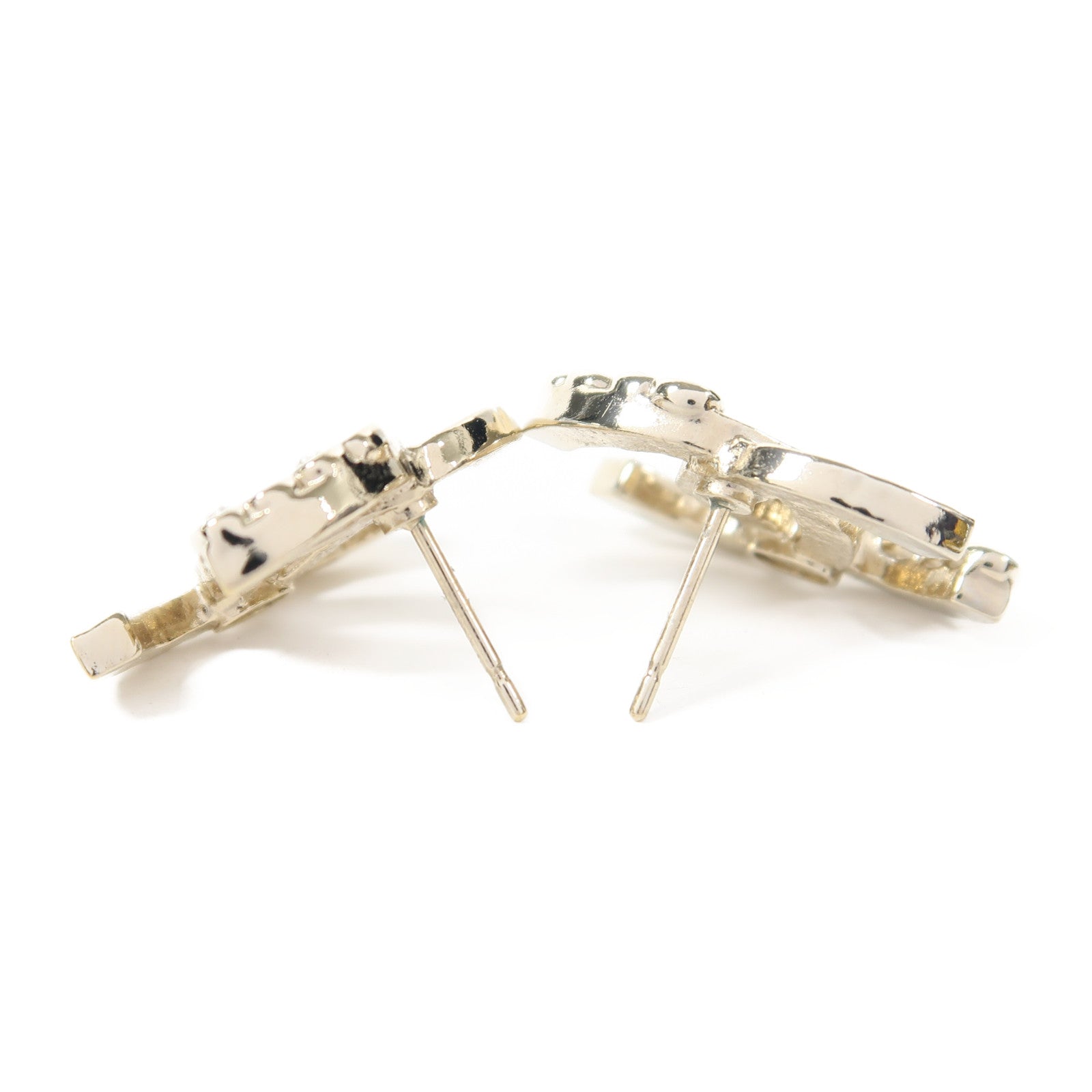 CHANEL 金屬Earrings耳環金色