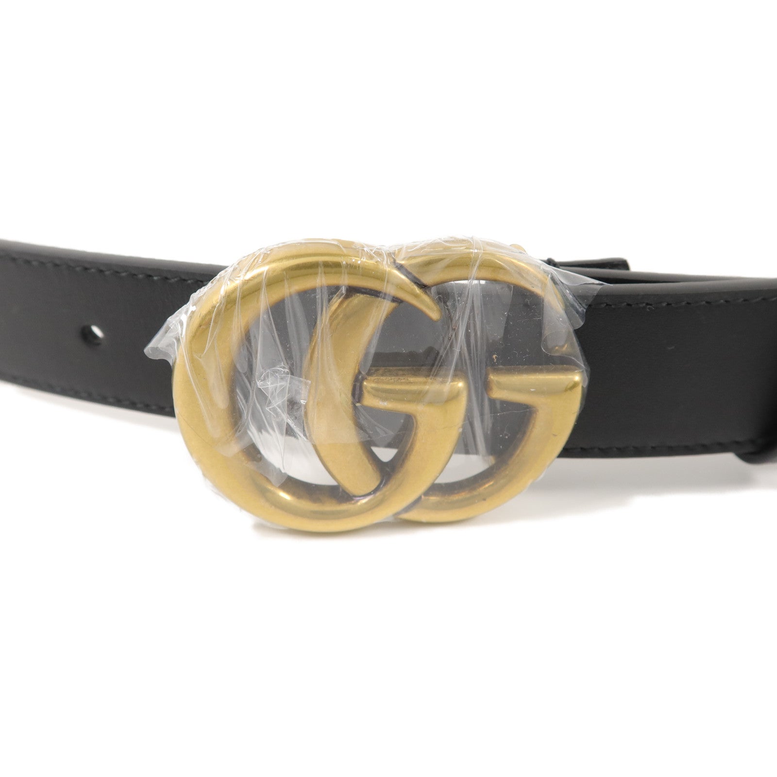 GUCCI 牛皮皮革GG Belt皮帶