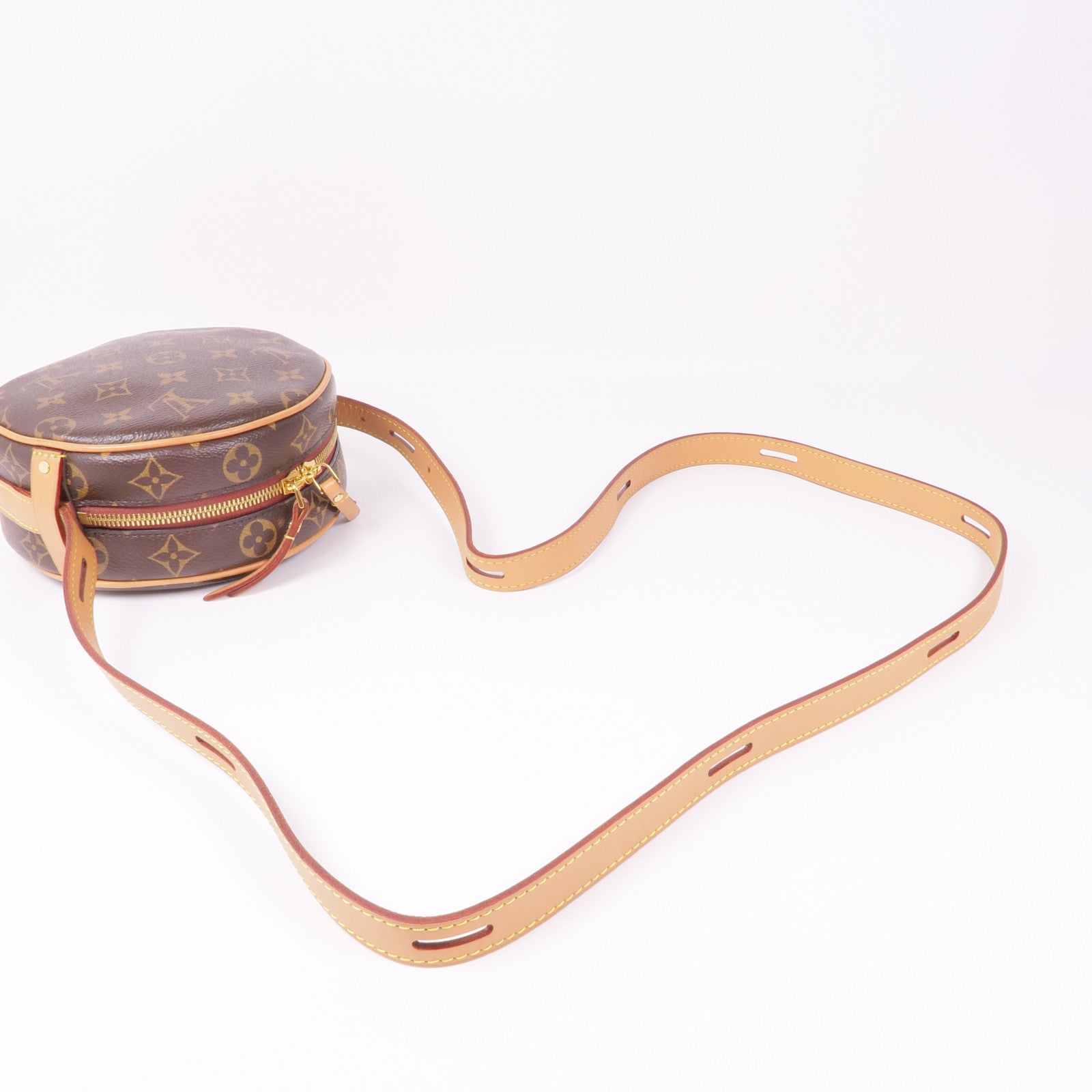 LOUIS VUITTON LV GHW Boite Chapeau Souple PM Shoulder Bag M45578 Monogram Brown