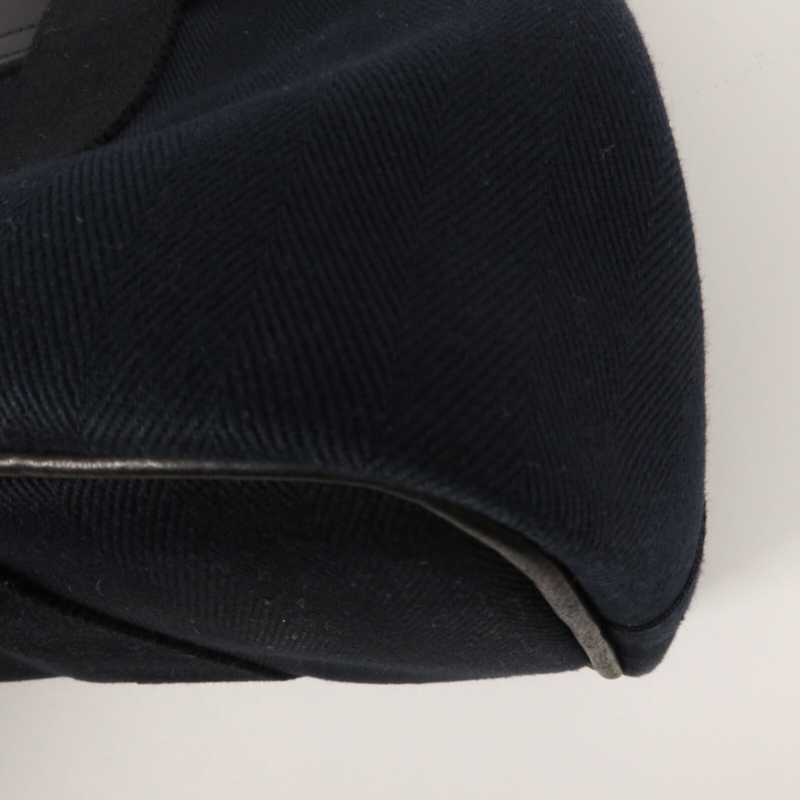 HERMES Toile H帆布Valparaiso PM手挽袋Noir