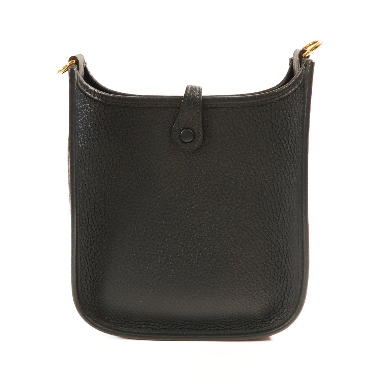HERMES Clemence皮革Evelyne TPM金扣肩背袋