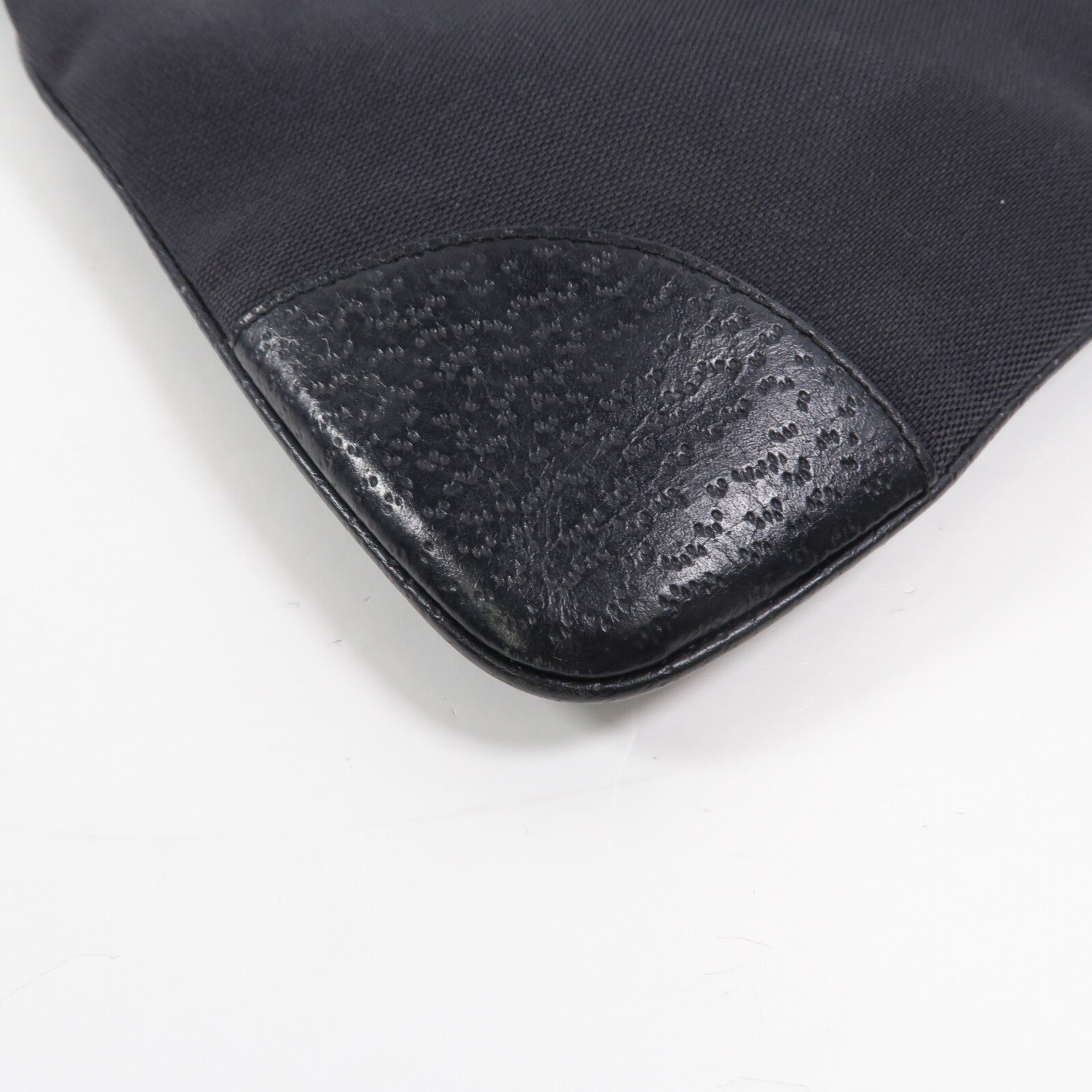 GUCCI 帆布/牛皮皮革Bamboo Jackie Hobo Bag肩背袋