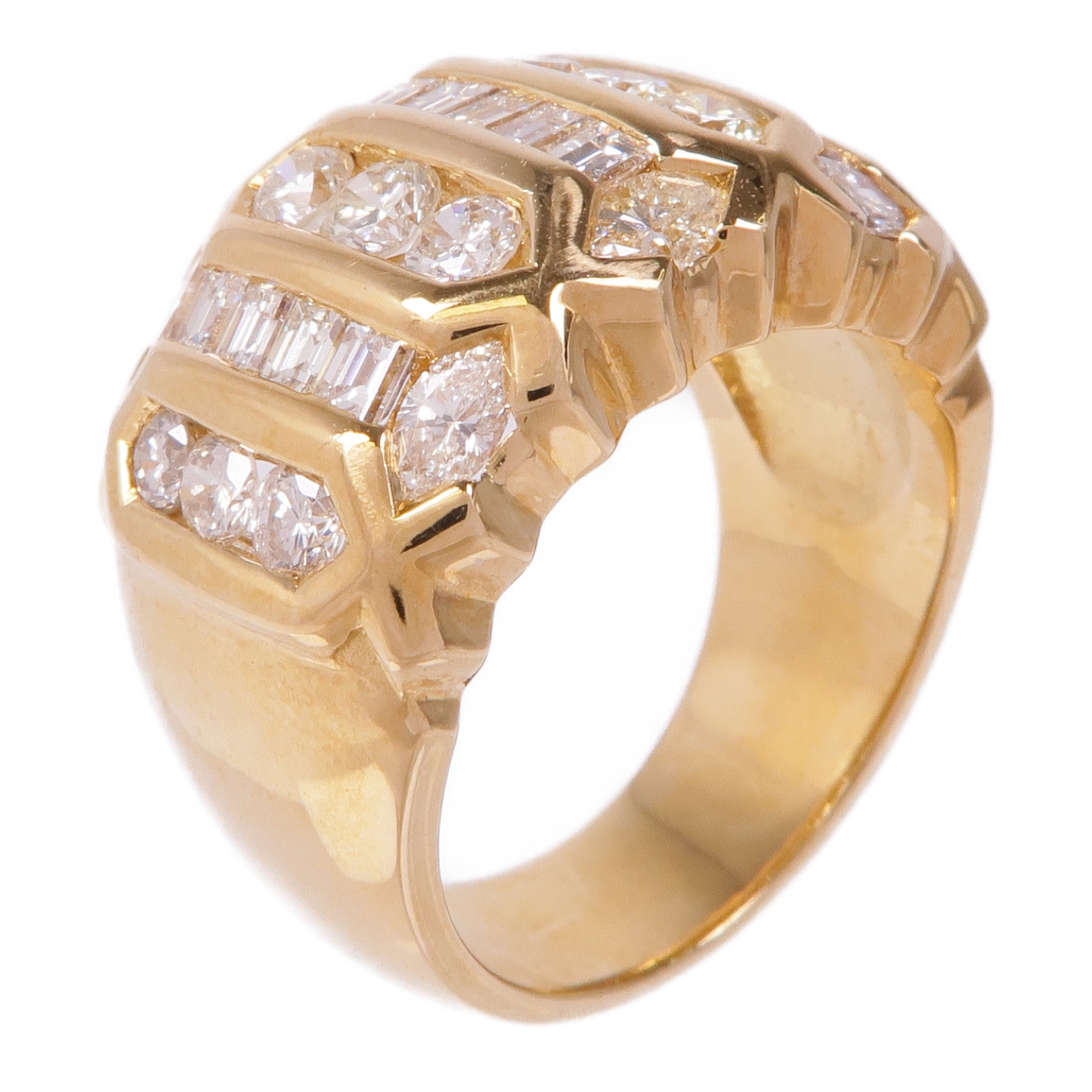 JEWELRY 18K黃金Diamond Ring鑽石戒指US#6