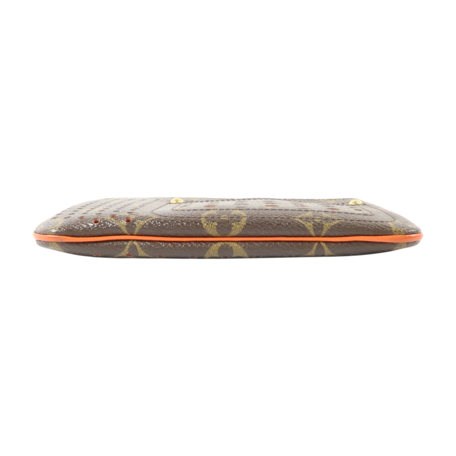 LOUIS VUITTON Monogram Perforated Pochette Plat金扣小袋