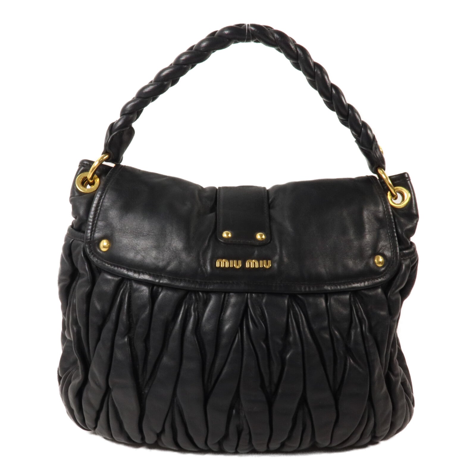 Miu Miu 羊皮皮革Coffer Bag肩背袋