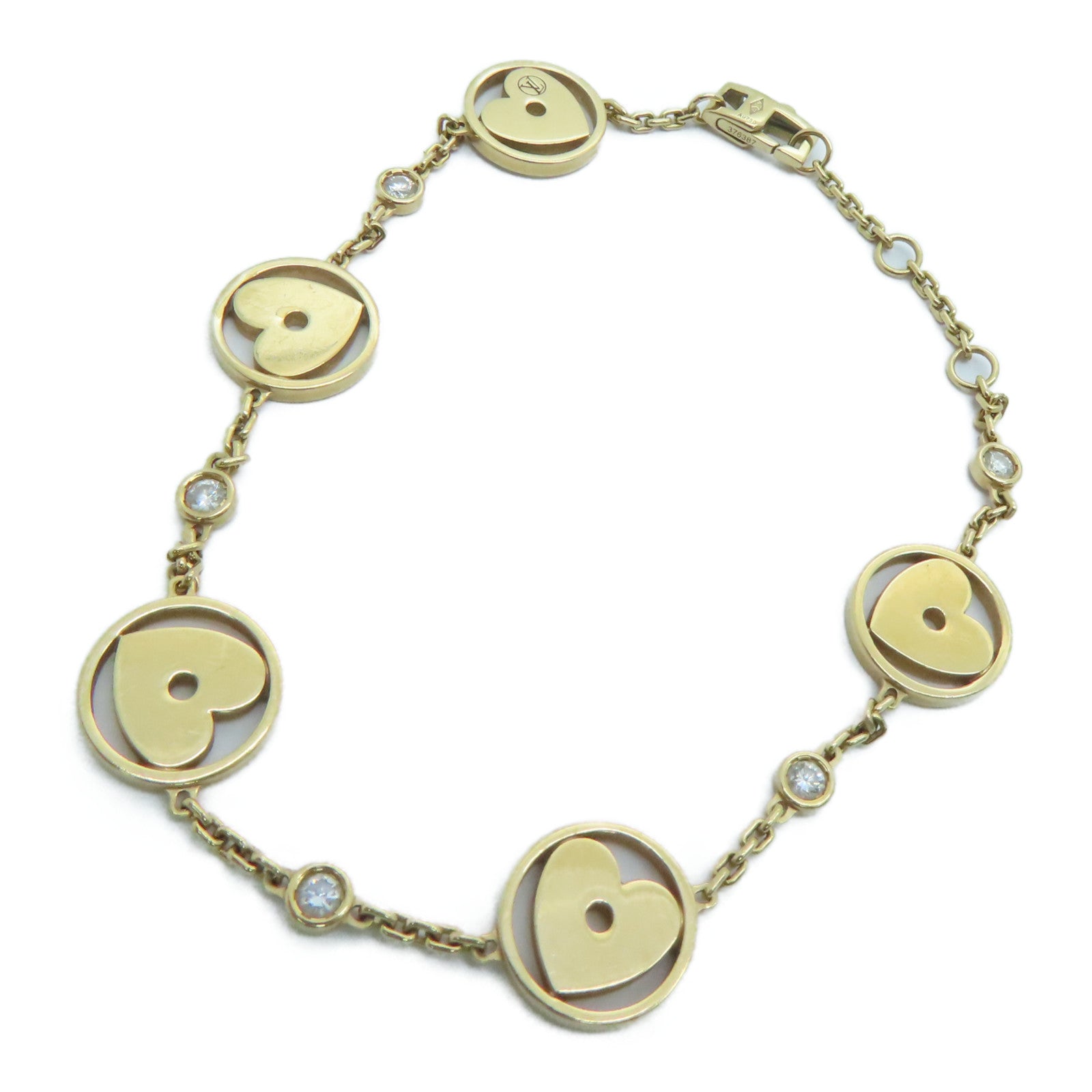 LOUIS VUITTON 【激減優惠】18K玫瑰金5P Dia Bracelet手鏈
