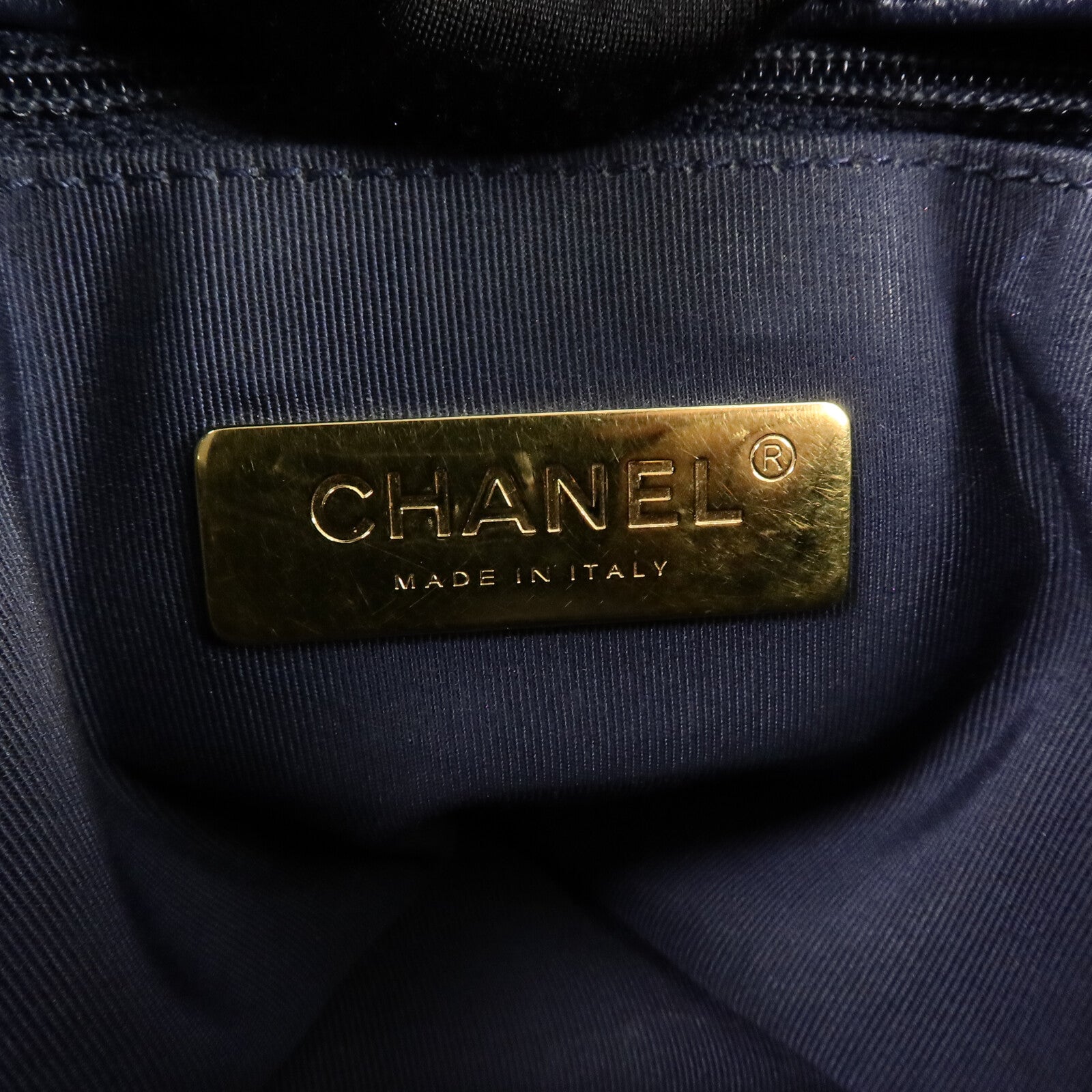 CHANEL 羊皮皮革C19 Medium手挽肩背兩用袋