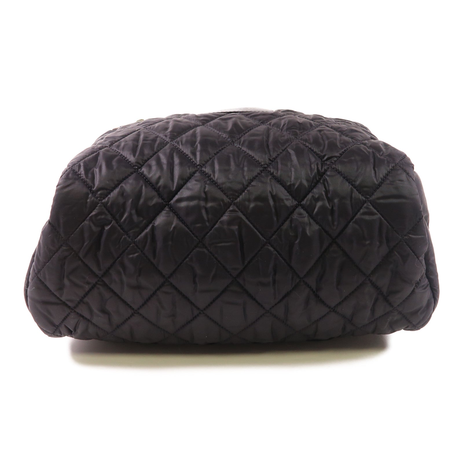 CHANEL 尼龍Coco Cocoon Backpack銀扣背包