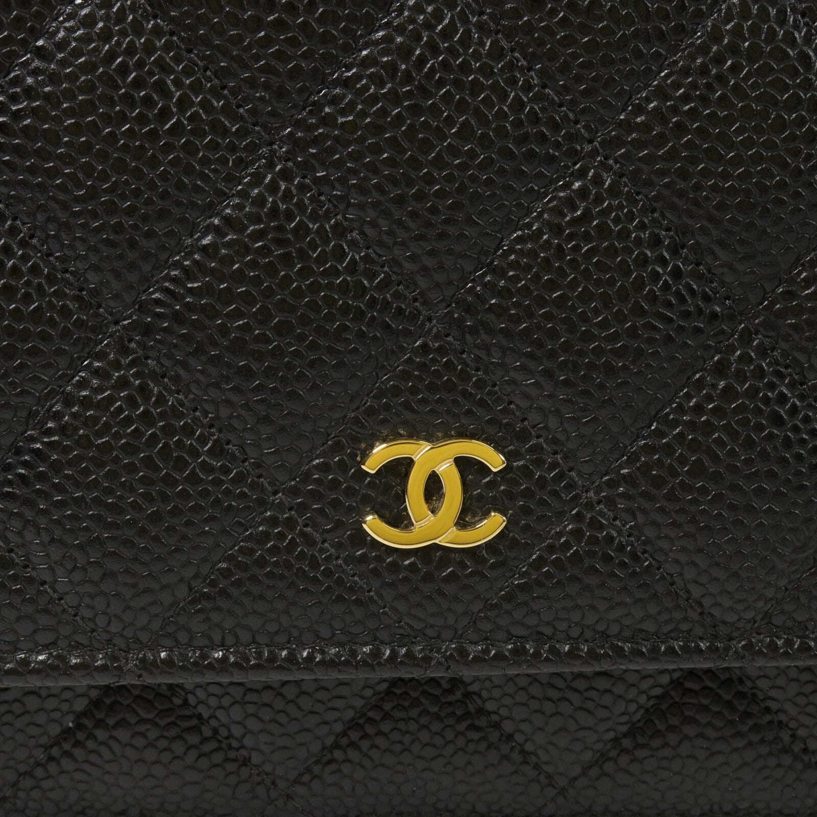 CHANEL 牛皮皮革WOC Wallet On Chain鏈帶肩背袋