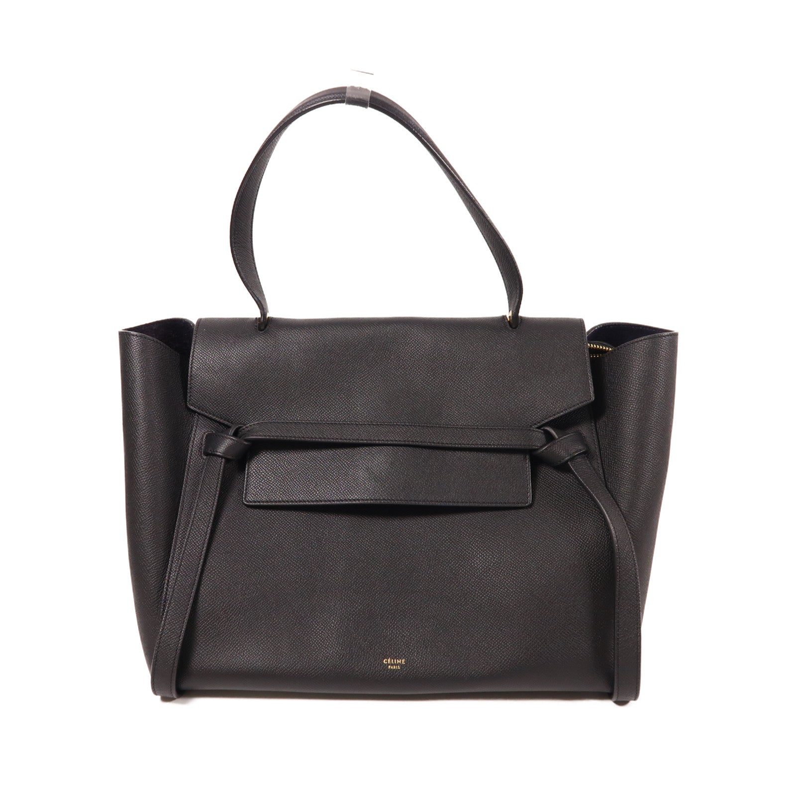 CELINE 牛皮皮革Micro Belt金扣手挽袋