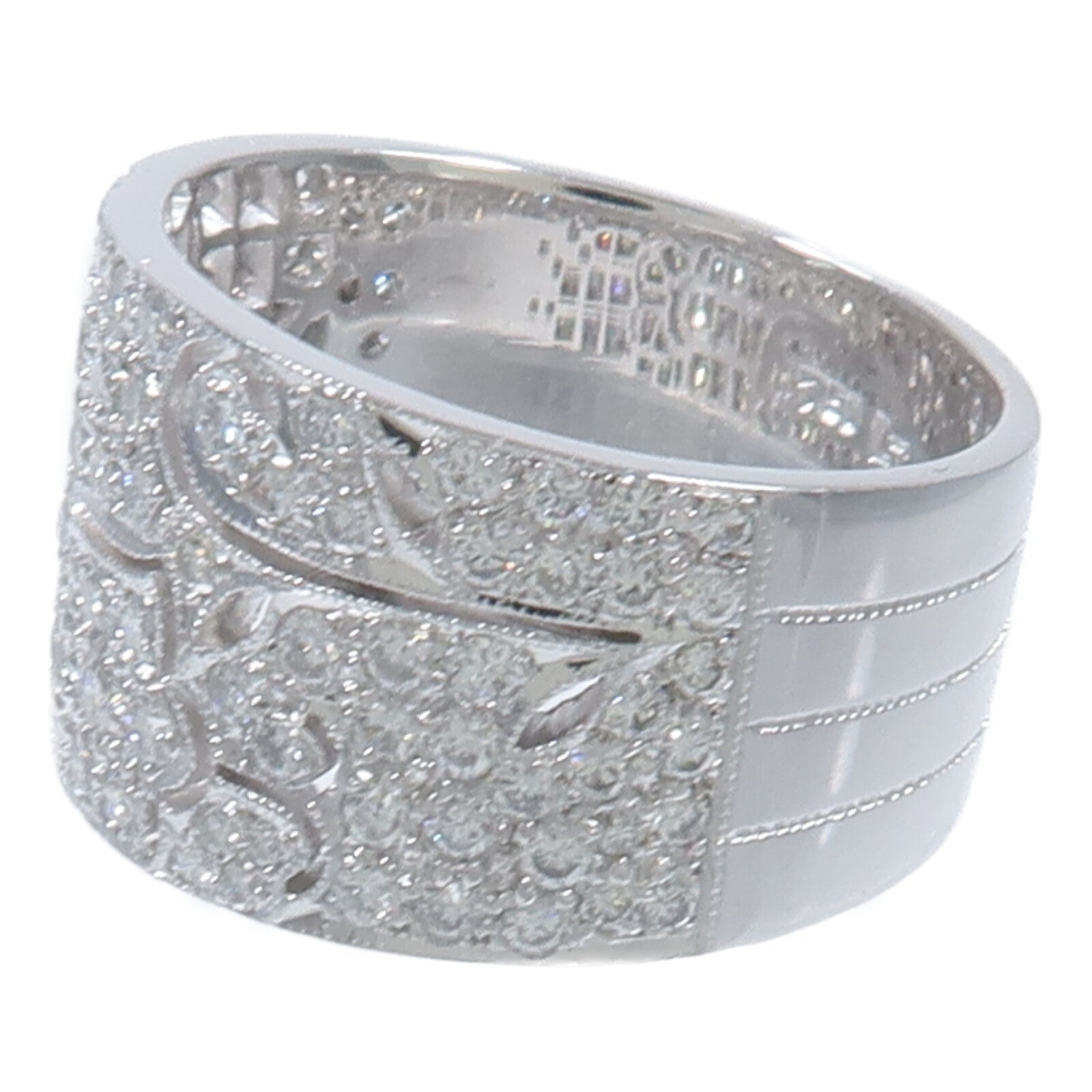 JEWELRY 18K白金Diamond Ring鑽石戒指