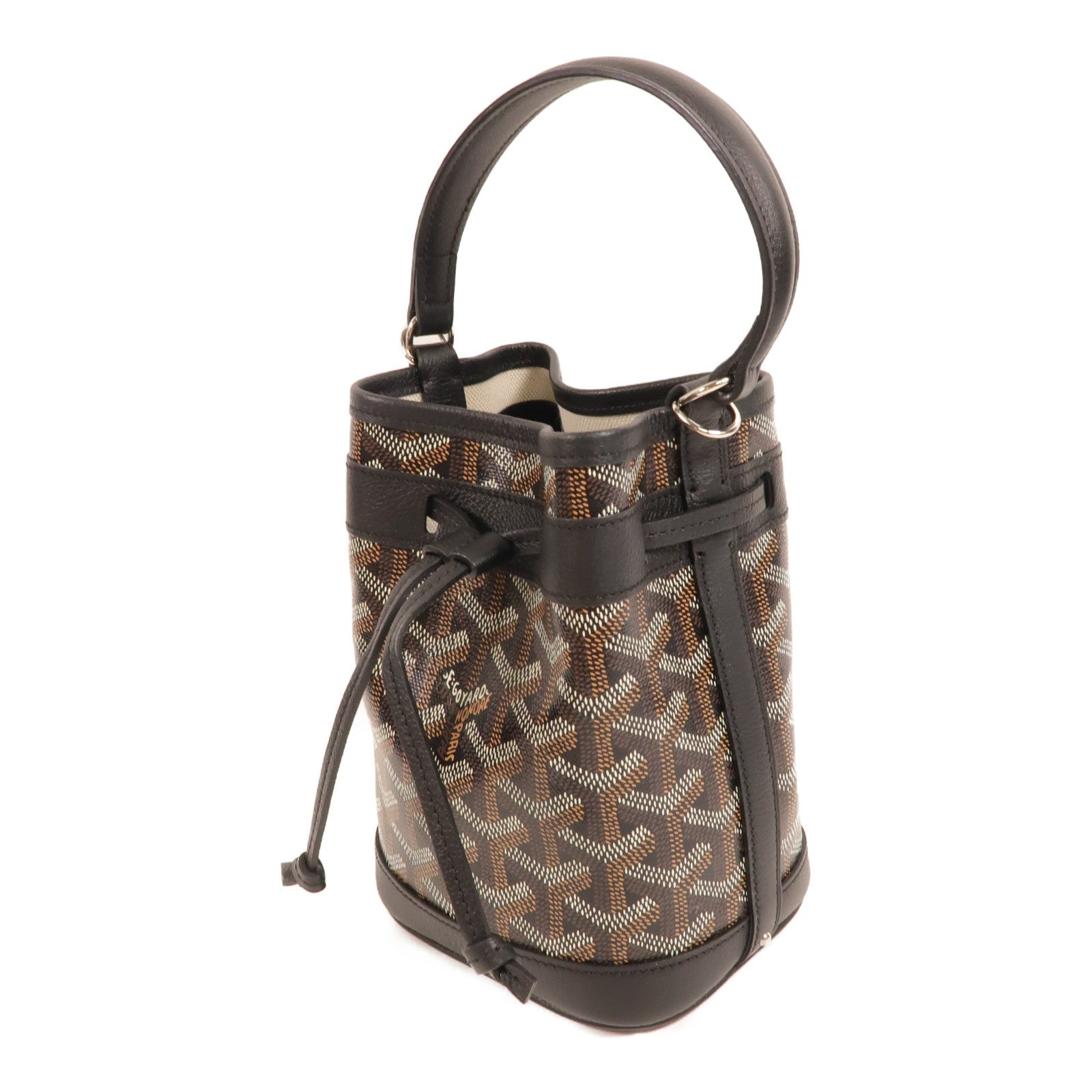 GOYARD 塗層帆布Petit Flot Mini Bucket Bag肩背袋