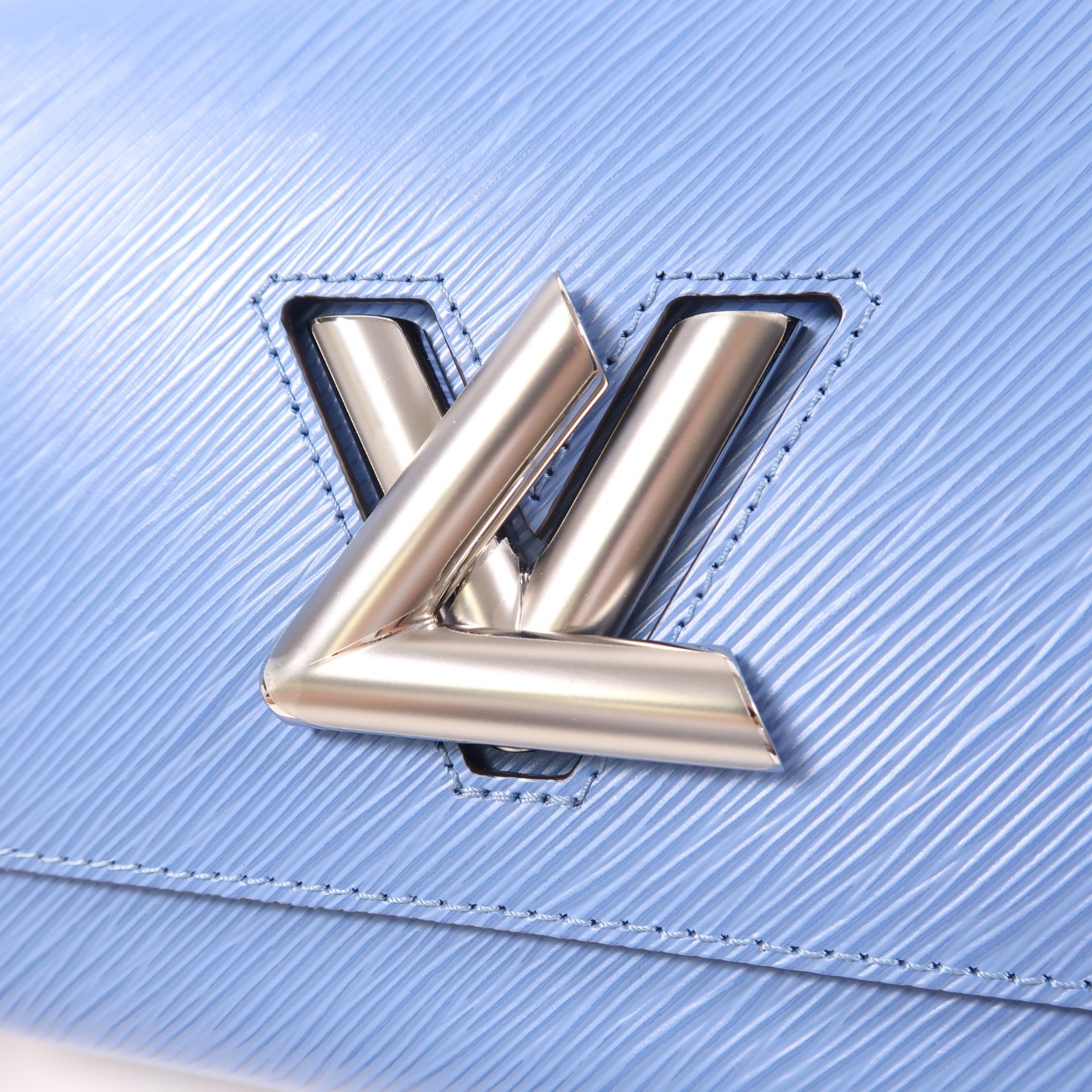 LOUIS VUITTON Epi Twist MM銀扣手挽肩背兩用袋