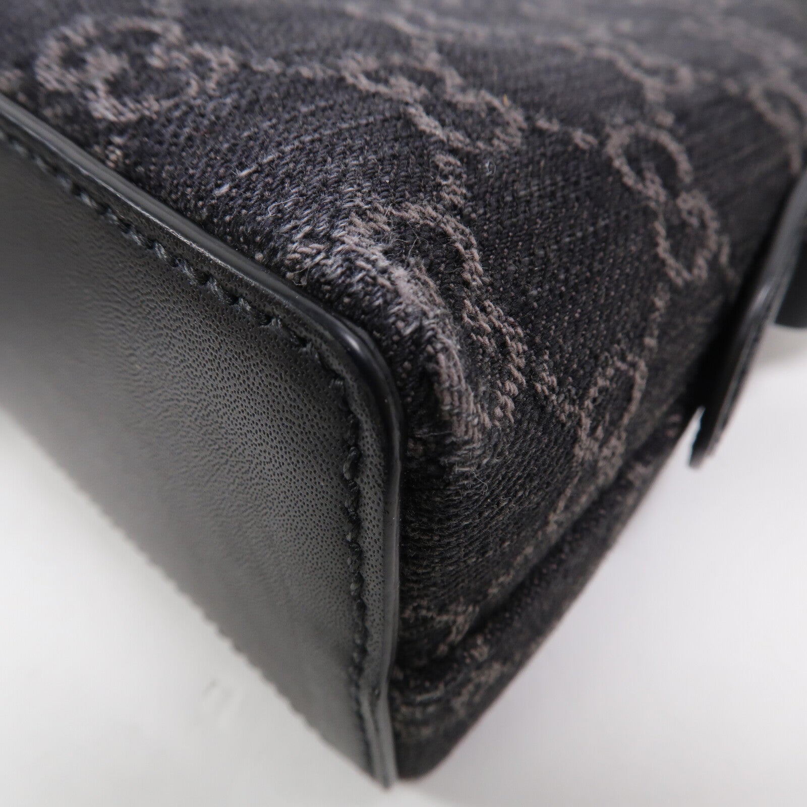 GUCCI 牛仔布Ophidia GG肩背袋