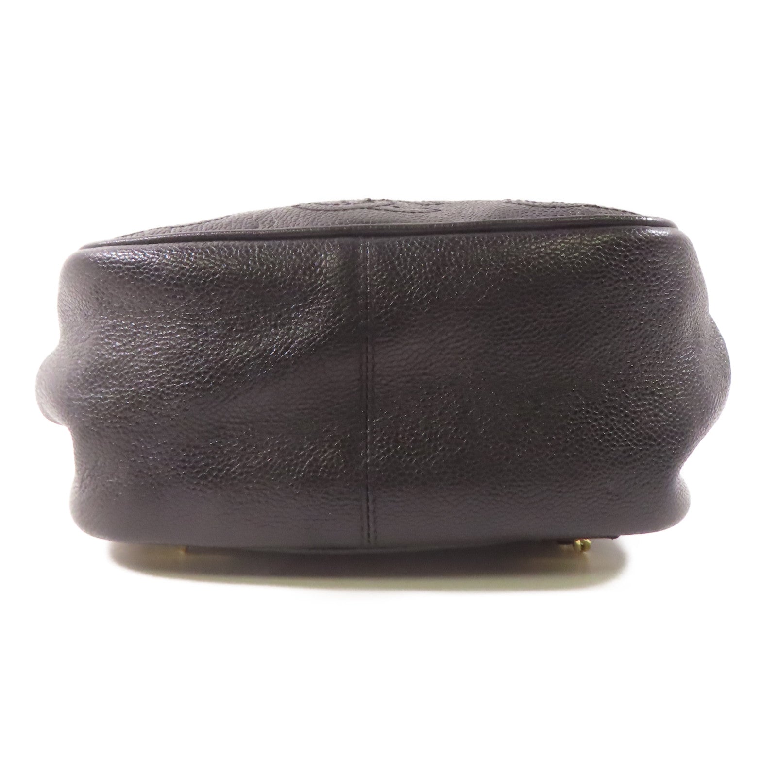 CHANEL【激減優惠】 牛皮皮革Backpack金扣鏈帶背包黑色