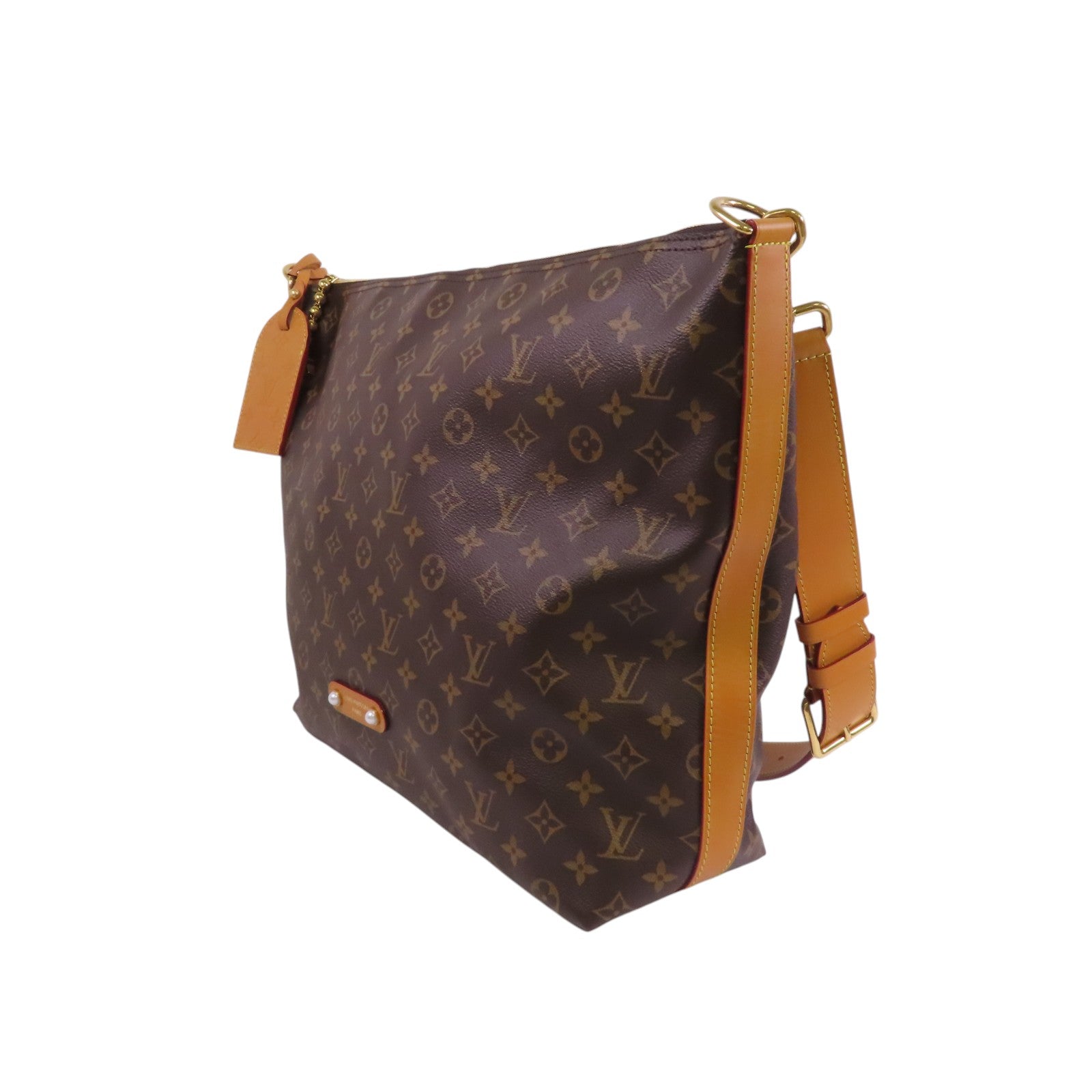 LOUIS VUITTON Monogram Archive Vagabond Hobo金扣肩背袋