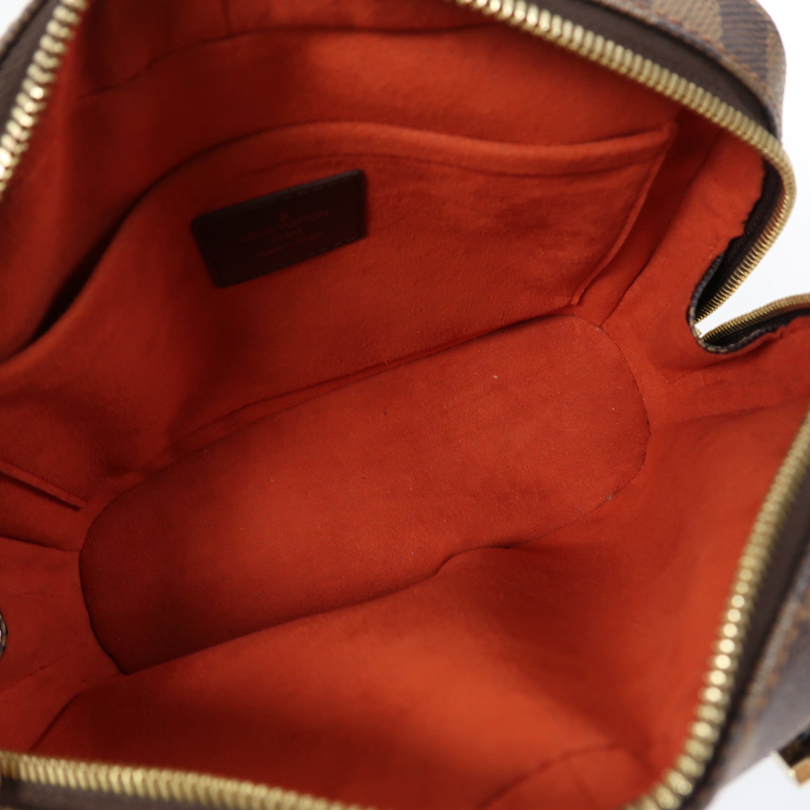 LOUIS VUITTON 【激減優惠】Damier Ebene Sarria Mini金扣手挽袋啡色