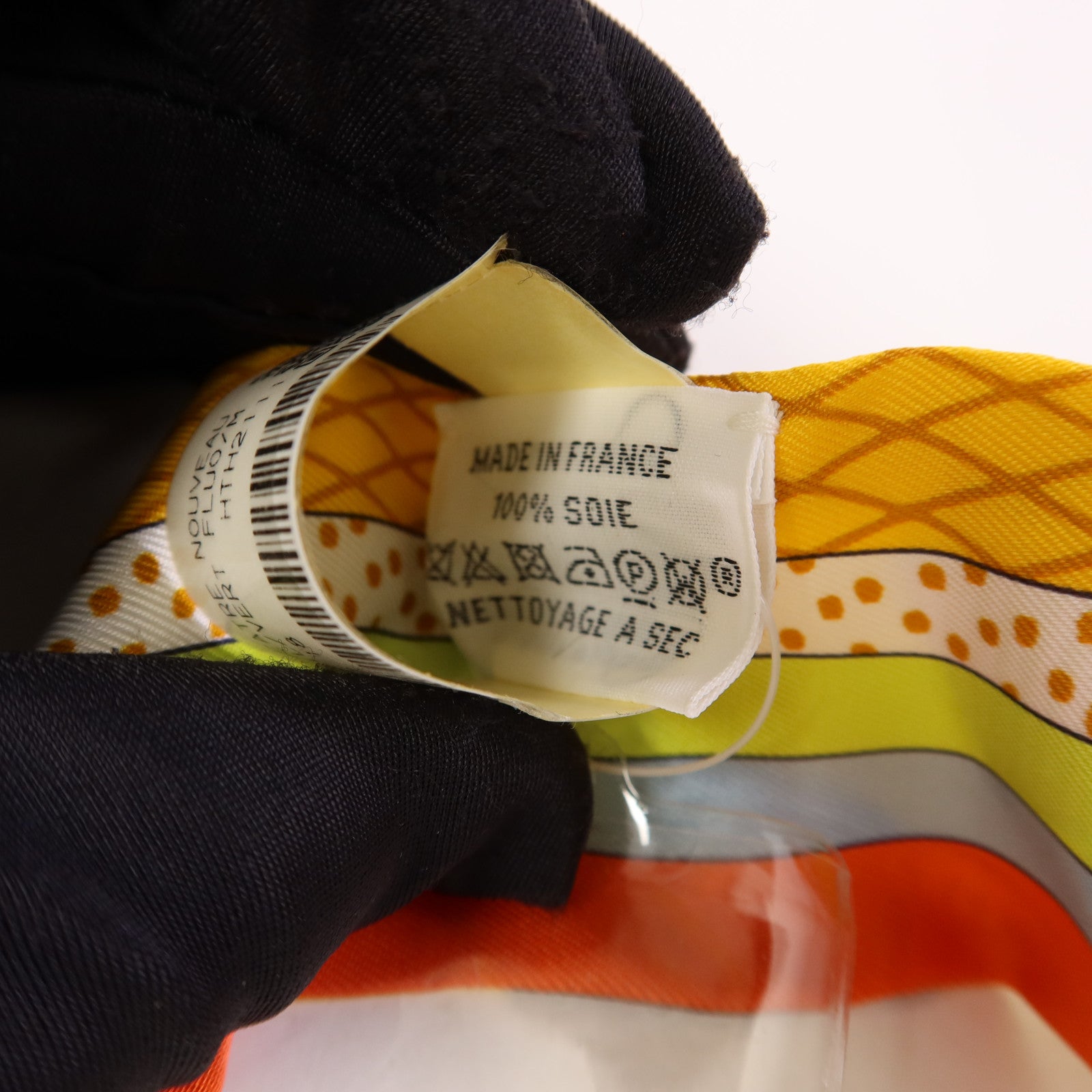 HERMES 絲質Twilly絲巾Multicolor