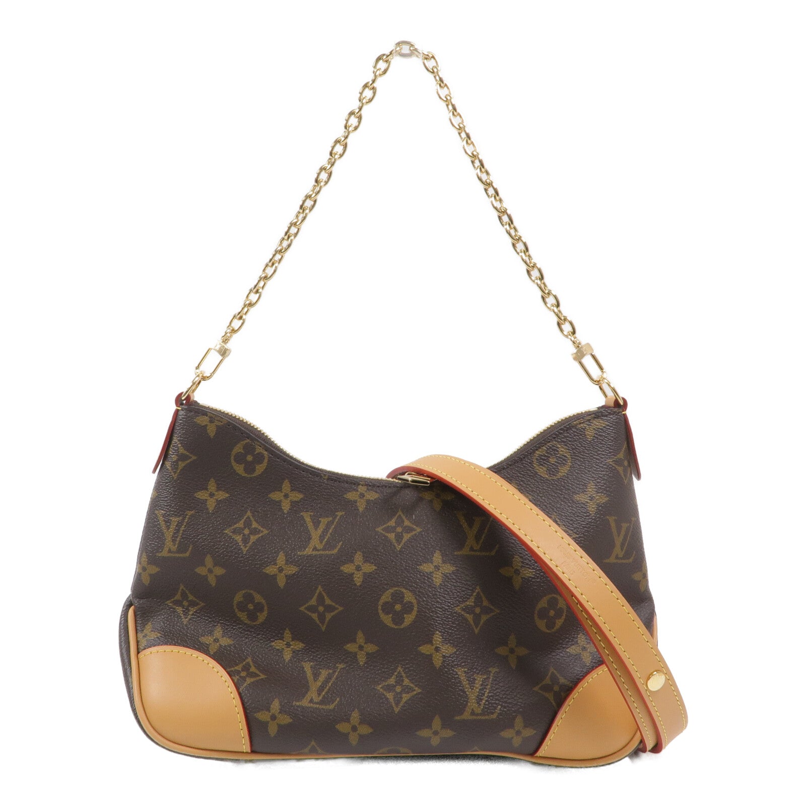 LOUIS VUITTON Monogram Boulogne PM手挽肩背兩用袋