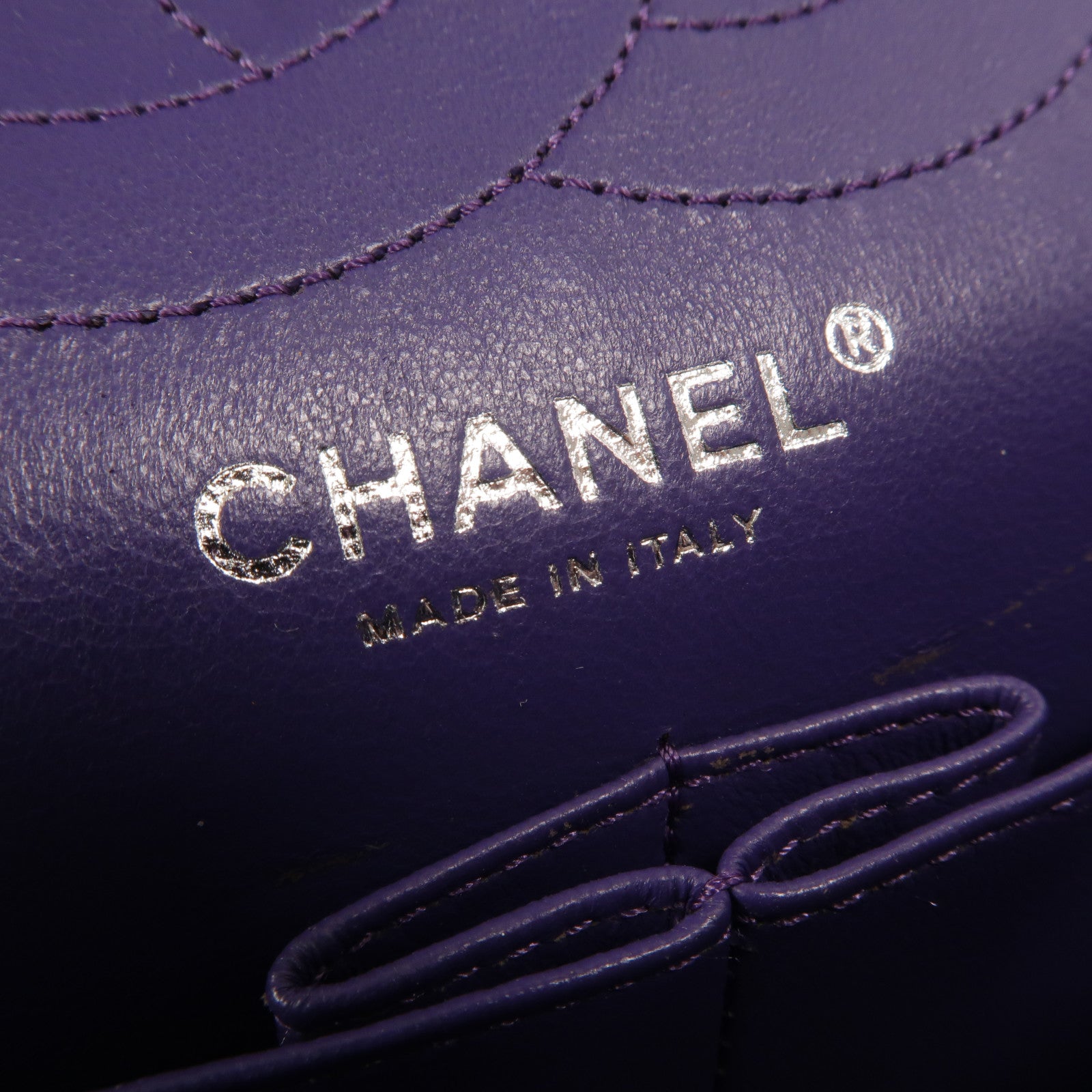 CHANEL 羊皮皮革2.55鏈帶肩背袋