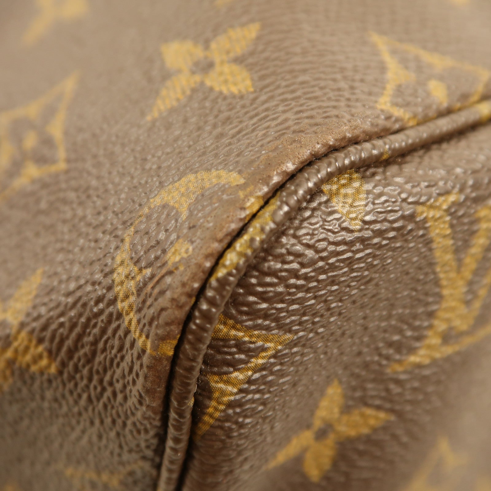 LOUIS VUITTON Monogram Neverfull GM金扣手挽袋