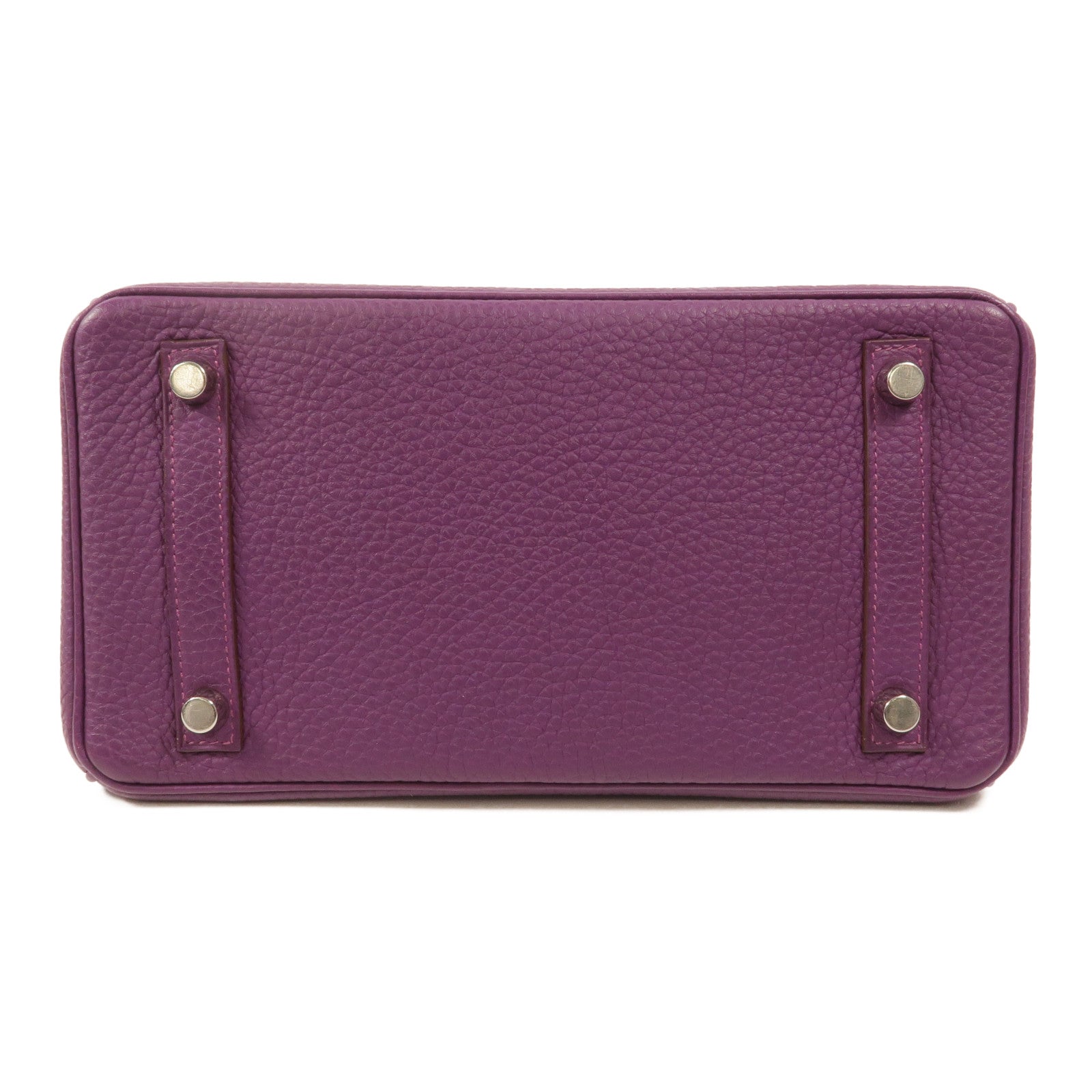 HERMES Togo皮革Birkin 25手挽袋Anemone