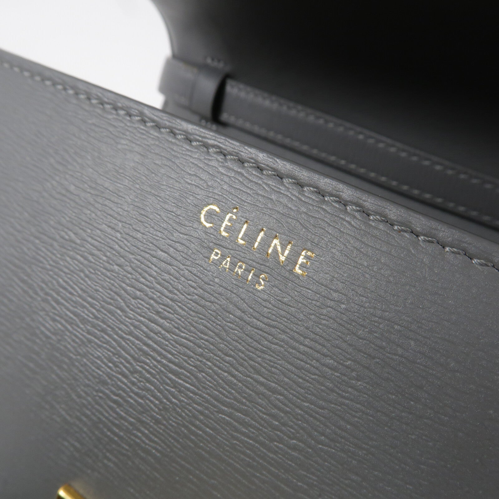 CELINE 牛皮皮革Classic Box Medium肩背袋