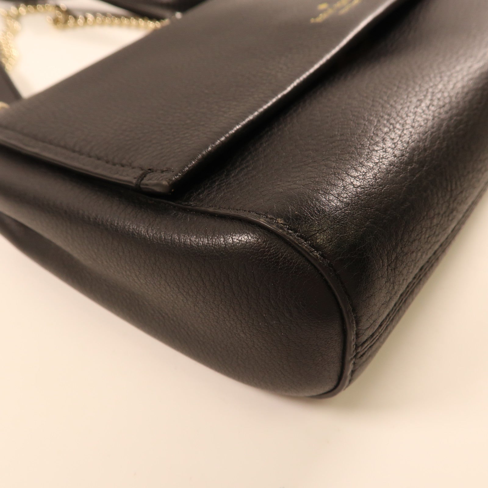 Kate Spade 牛皮皮革Shoulder Bag金扣鏈帶手挽肩背兩用袋