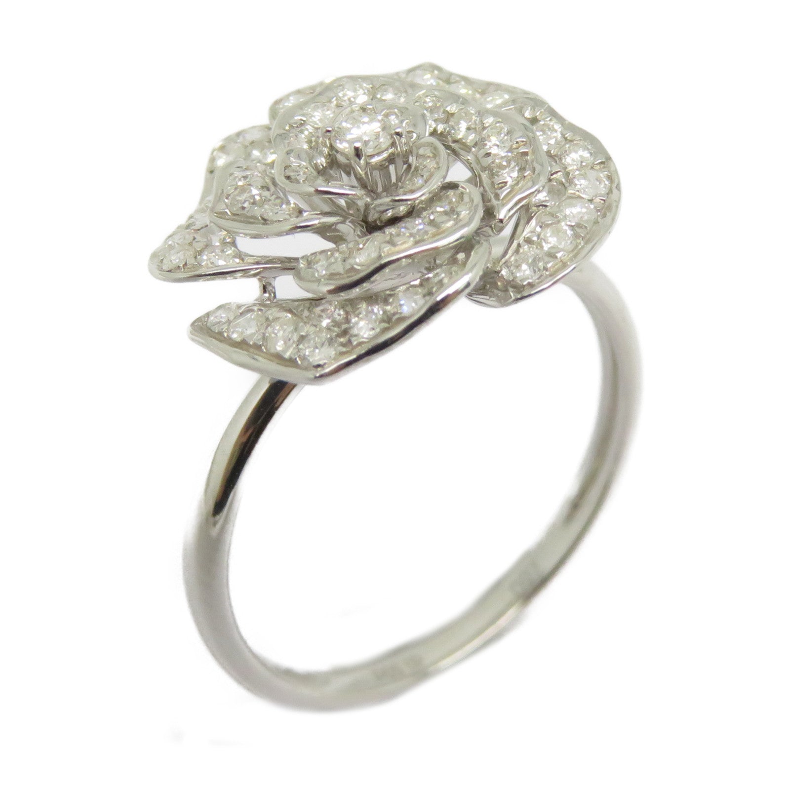 JEWELRY 【激減優惠】18K白金Diamond Ring 0.5ct鑽石戒指US#6.75