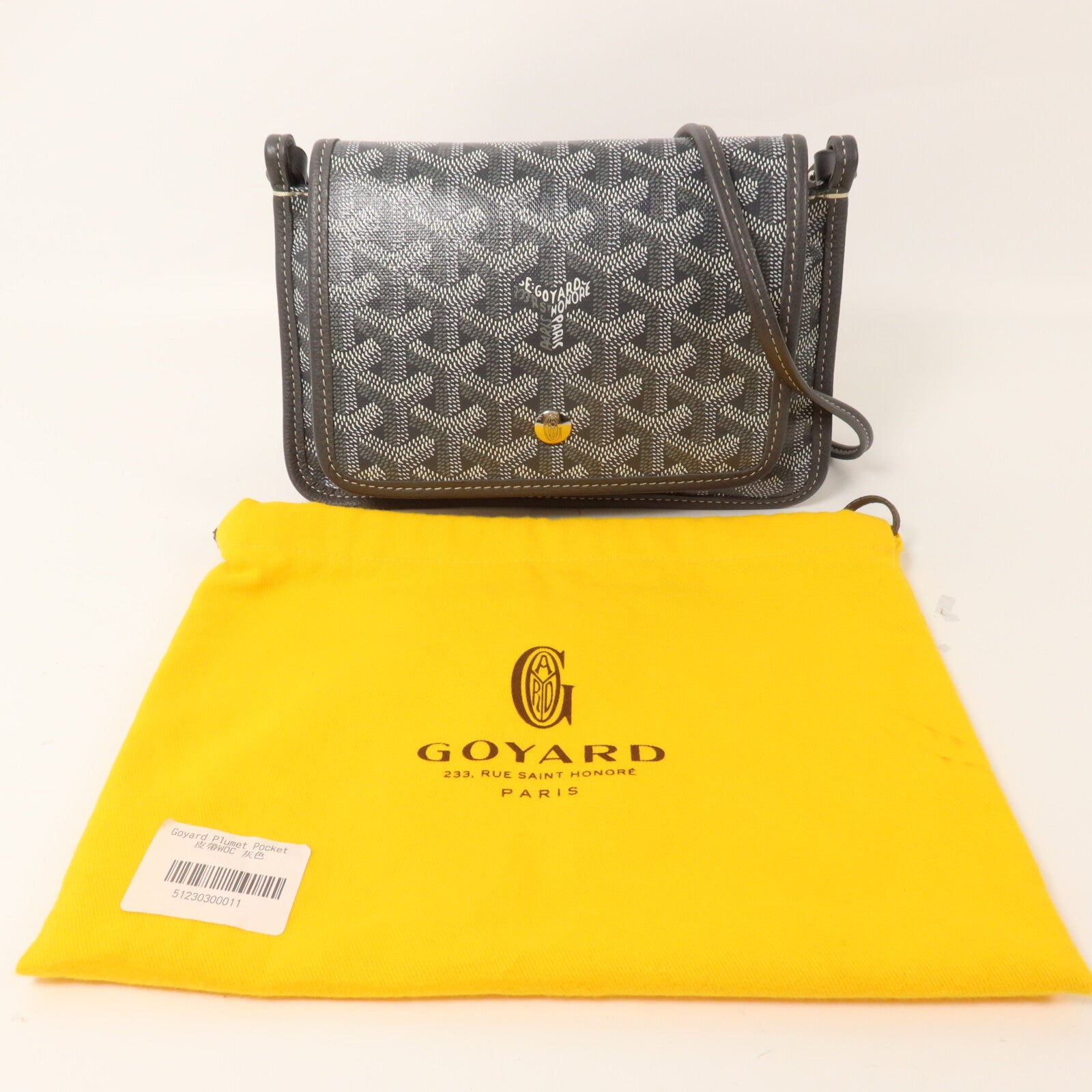 GOYARD 塗層帆布Plumet Pocket Wallet肩背袋