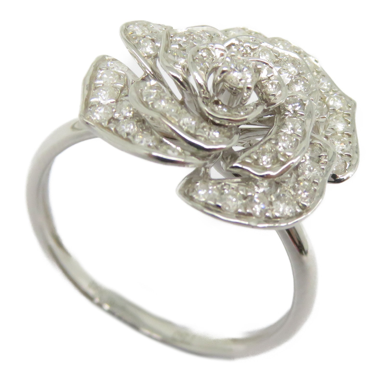 JEWELRY 【激減優惠】18K白金Diamond Ring 0.5ct鑽石戒指US#6.75