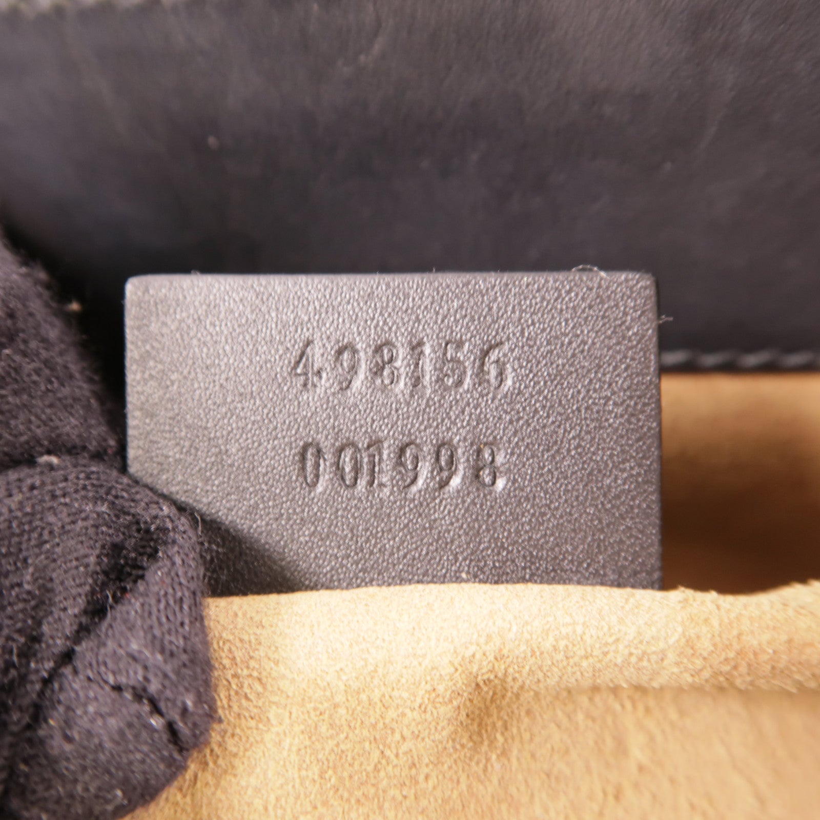 GUCCI 塗層帆布Padlock金扣肩背袋