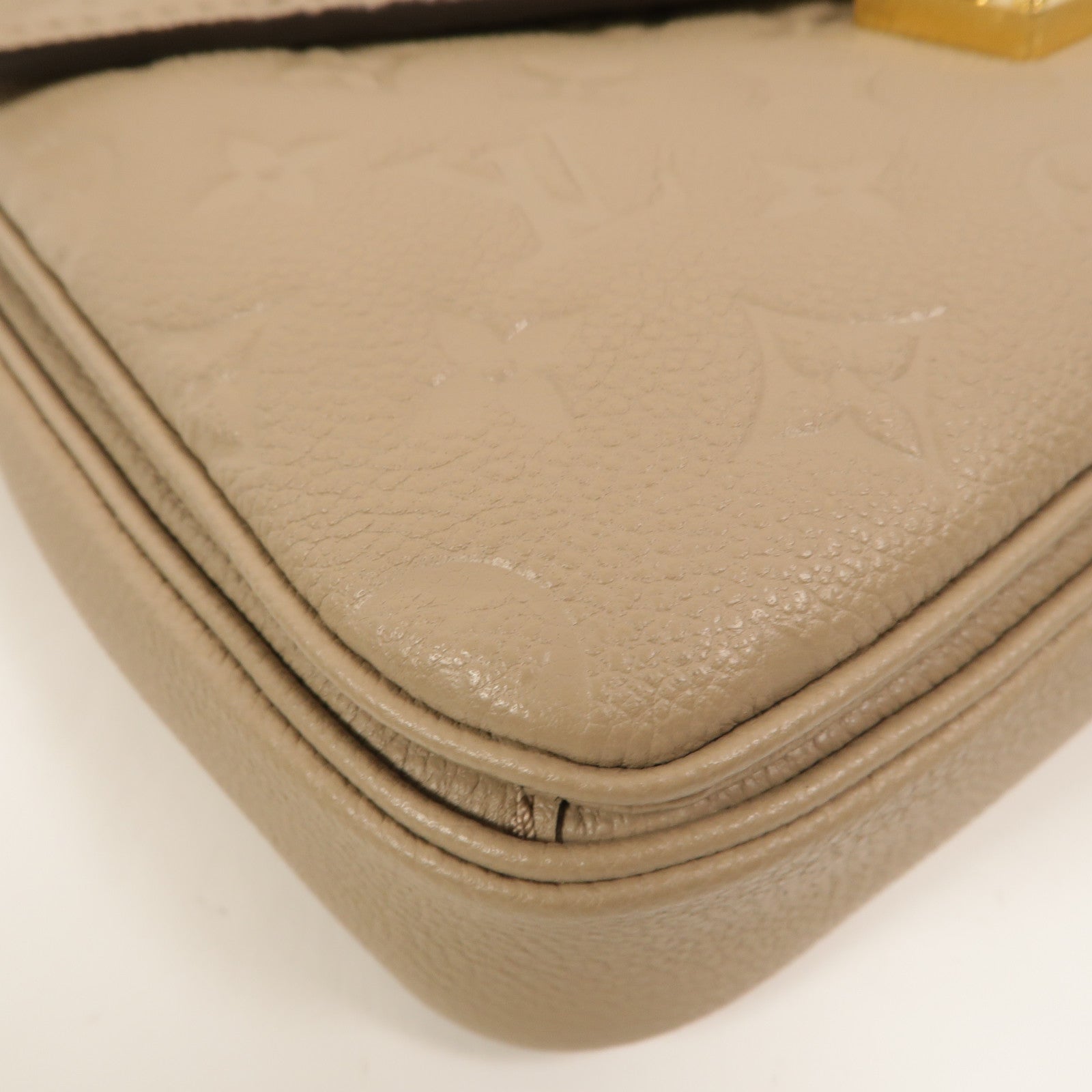 LOUIS VUITTON Monogram Empreinte Pochette Metis手挽肩背兩用袋