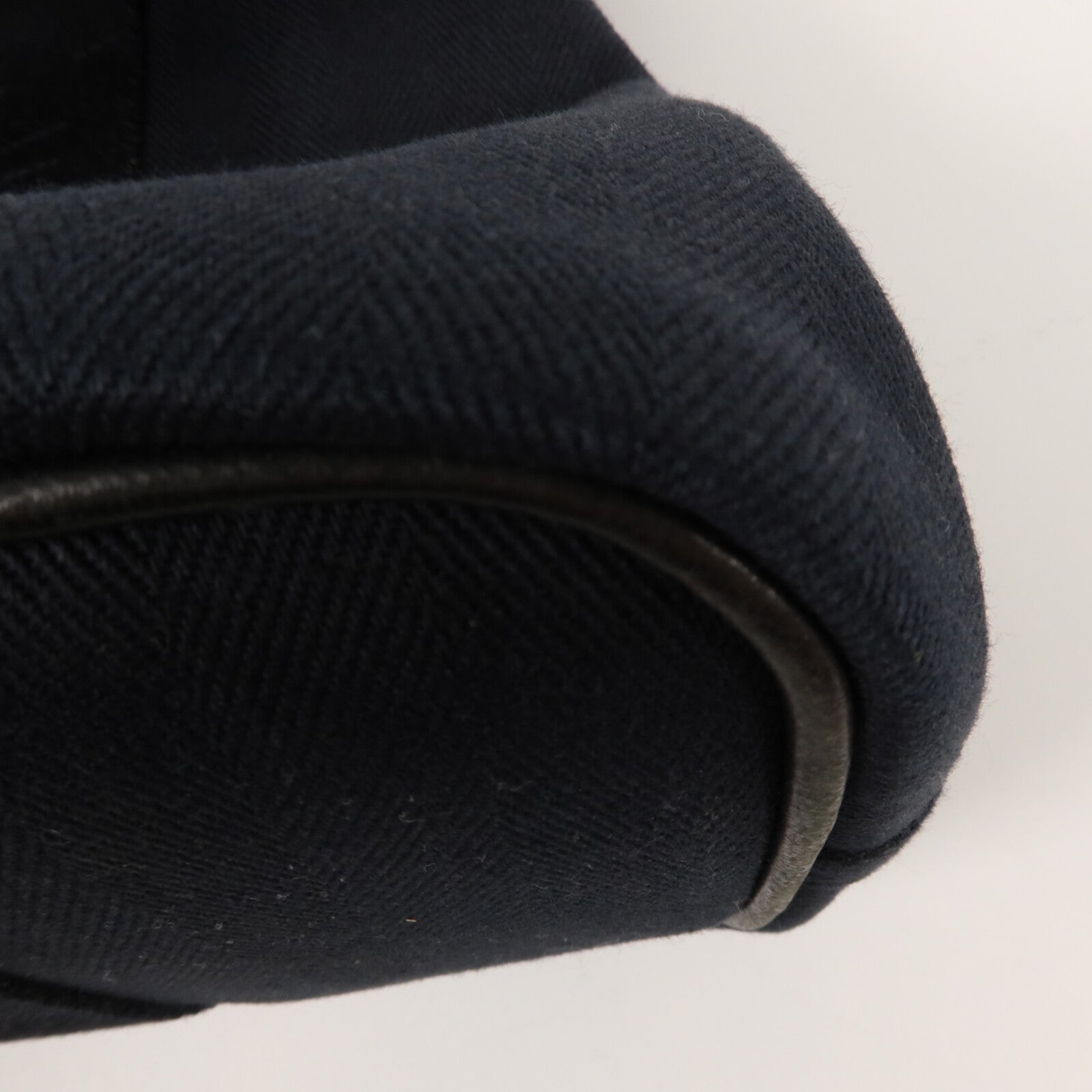 HERMES Toile H帆布Valparaiso PM手挽袋Noir