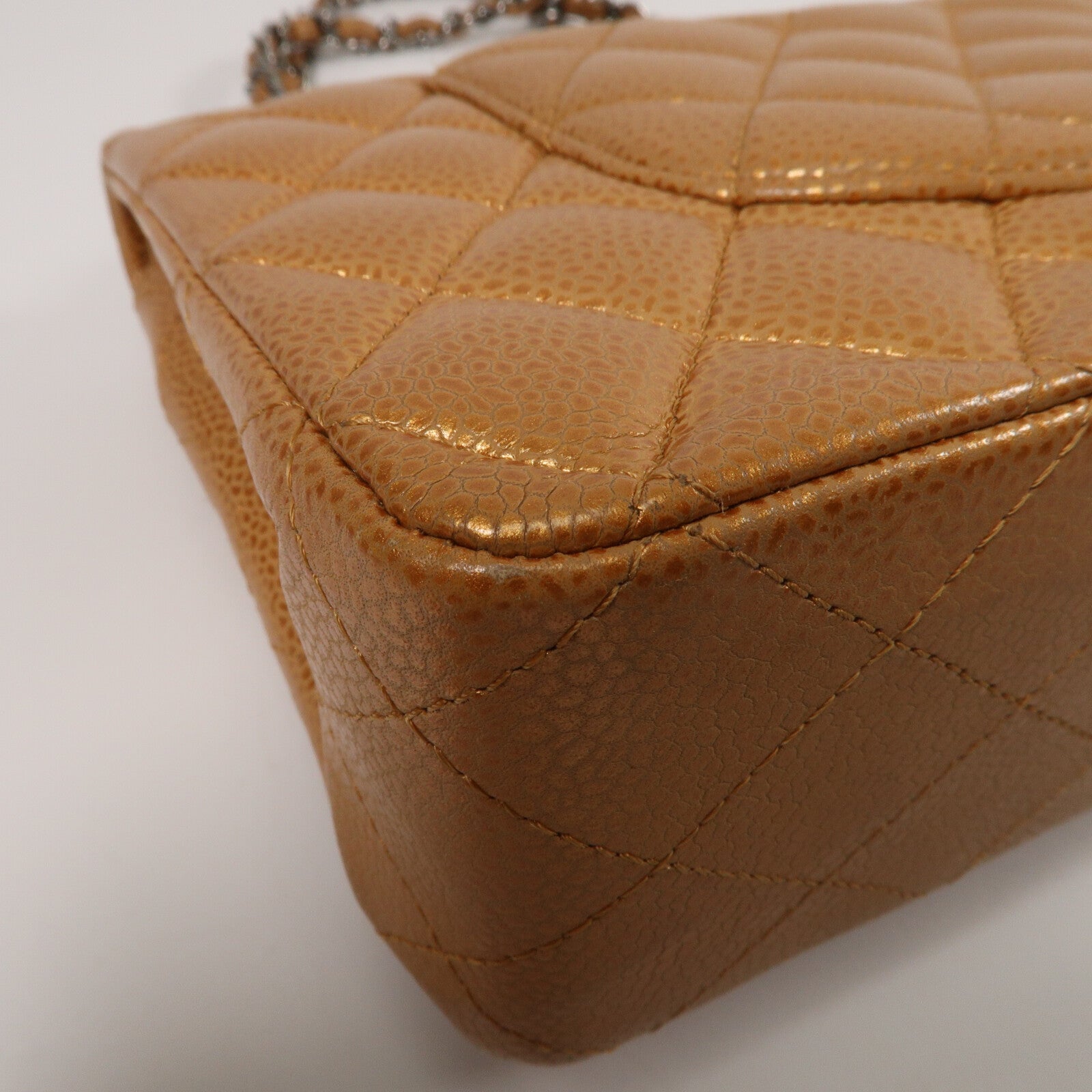 CHANEL 牛皮皮革Classic Flap 25鏈帶肩背袋