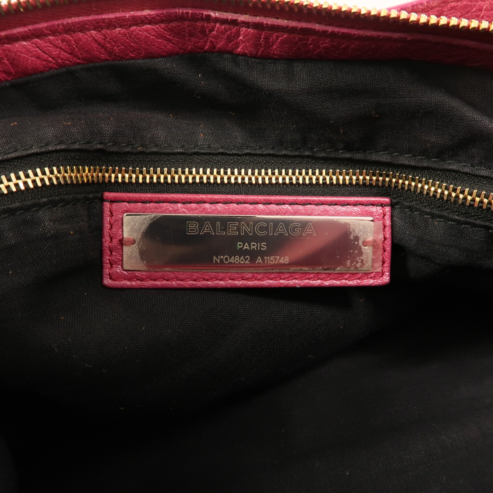 BALENCIAGA 羊皮皮革Classic City手挽肩背兩用袋