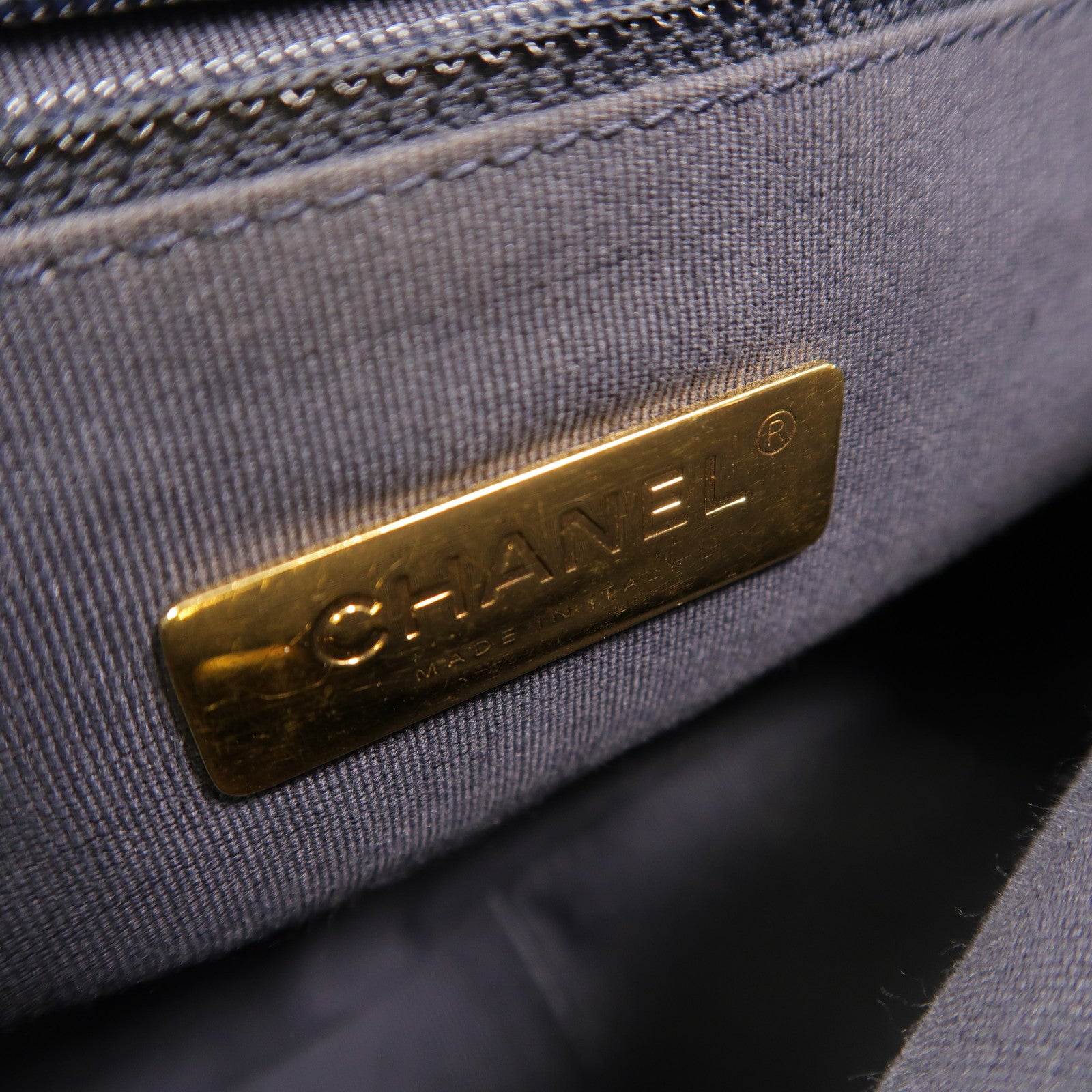 CHANEL 牛仔布Chanel 19 Small手挽肩背兩用袋
