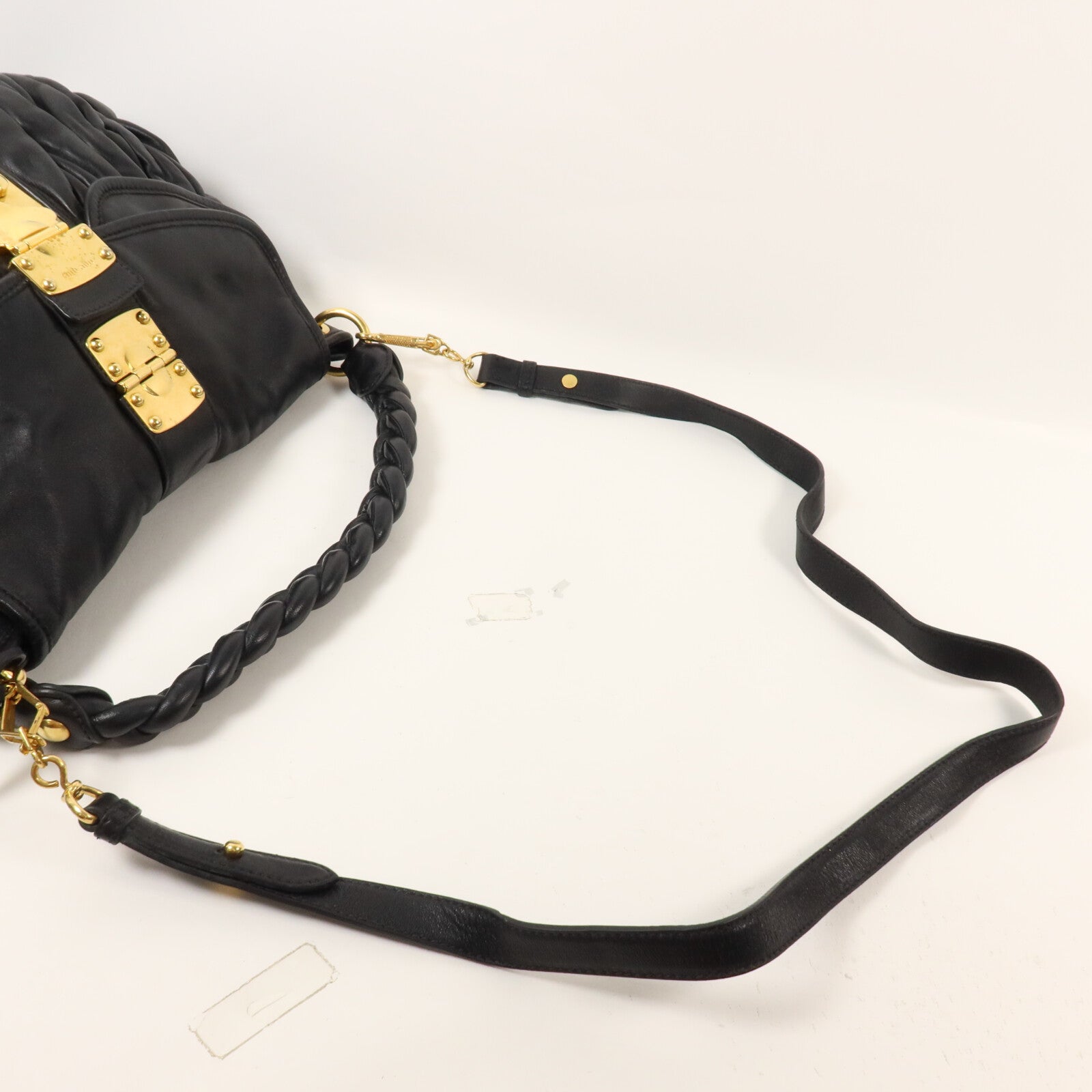 Miu Miu 羊皮皮革Coffer Bag肩背袋