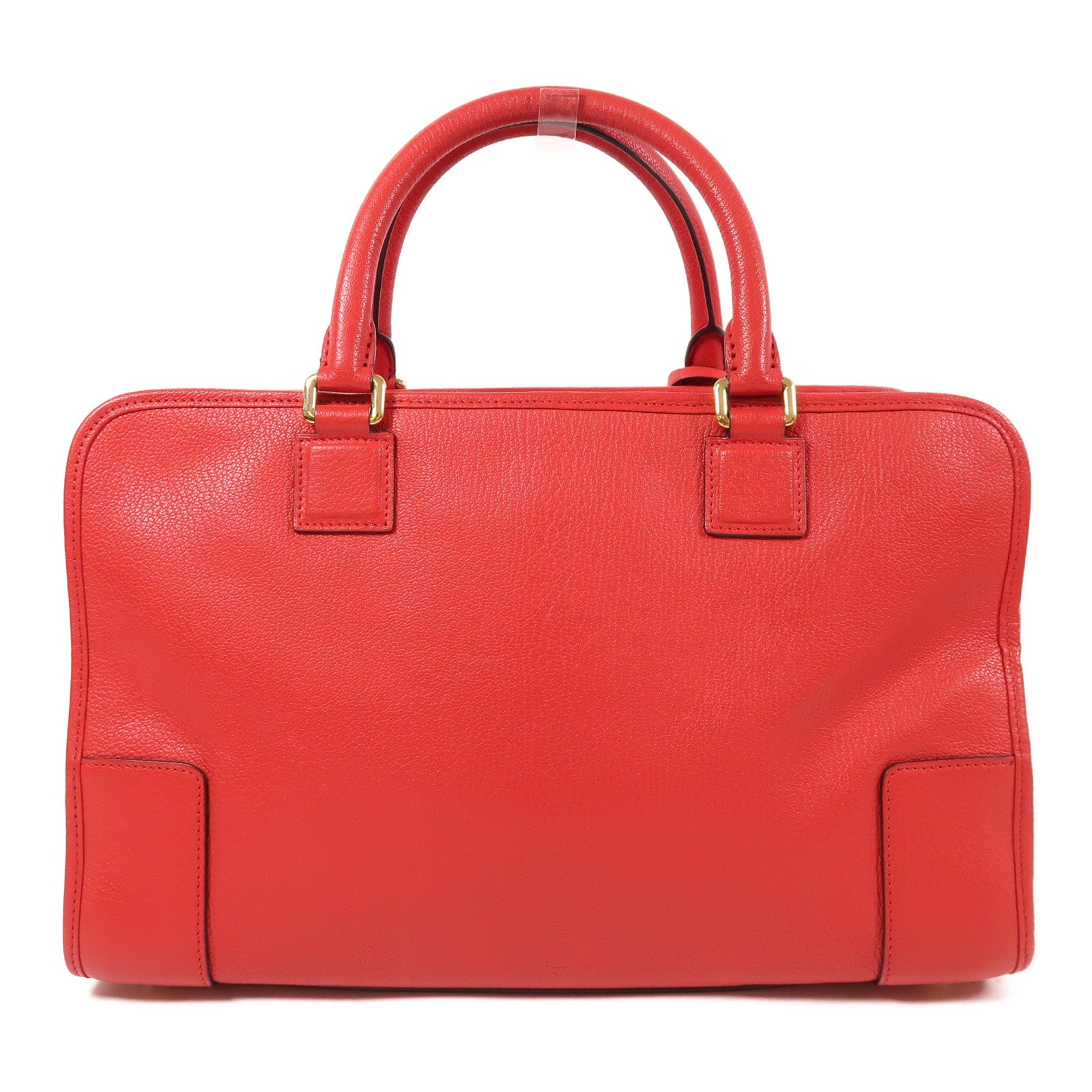 LOEWE 牛皮皮革Handbag金扣手挽袋/肩背袋