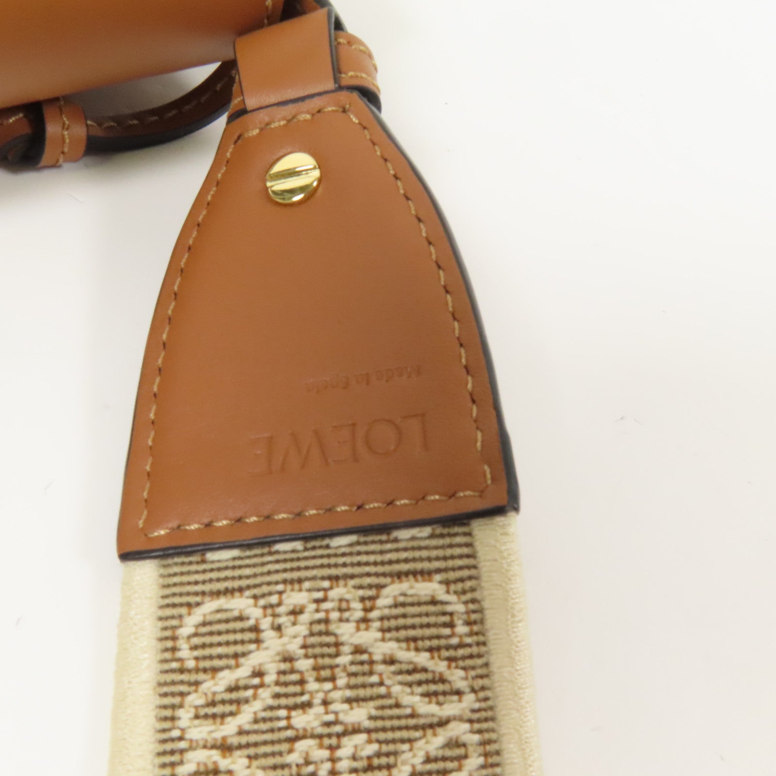 LOEWE 牛皮皮革Gate Dual Mini Bag金扣肩背袋