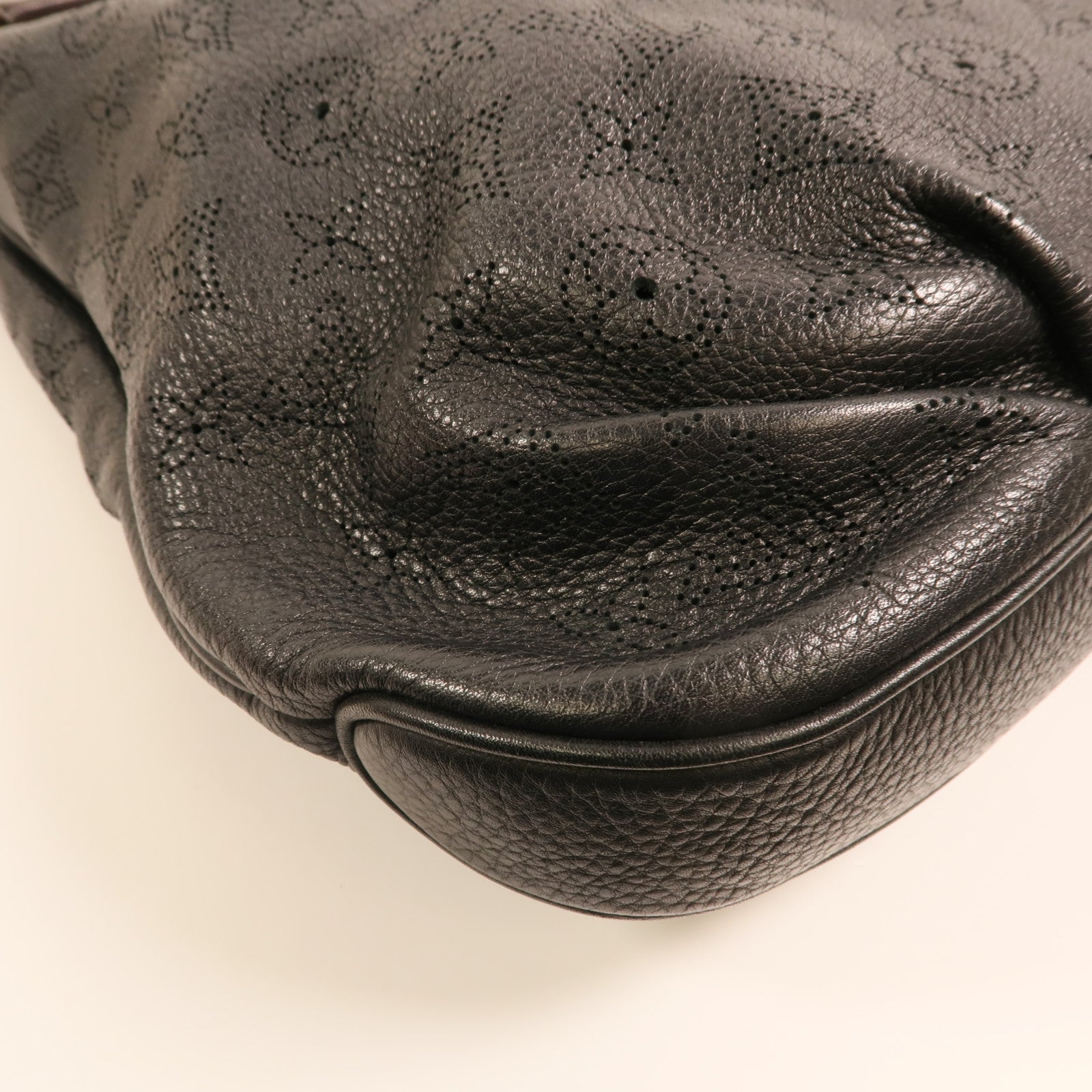 LOUIS VUITTON Monogram Mahina Salene PM金扣手挽肩背兩用袋