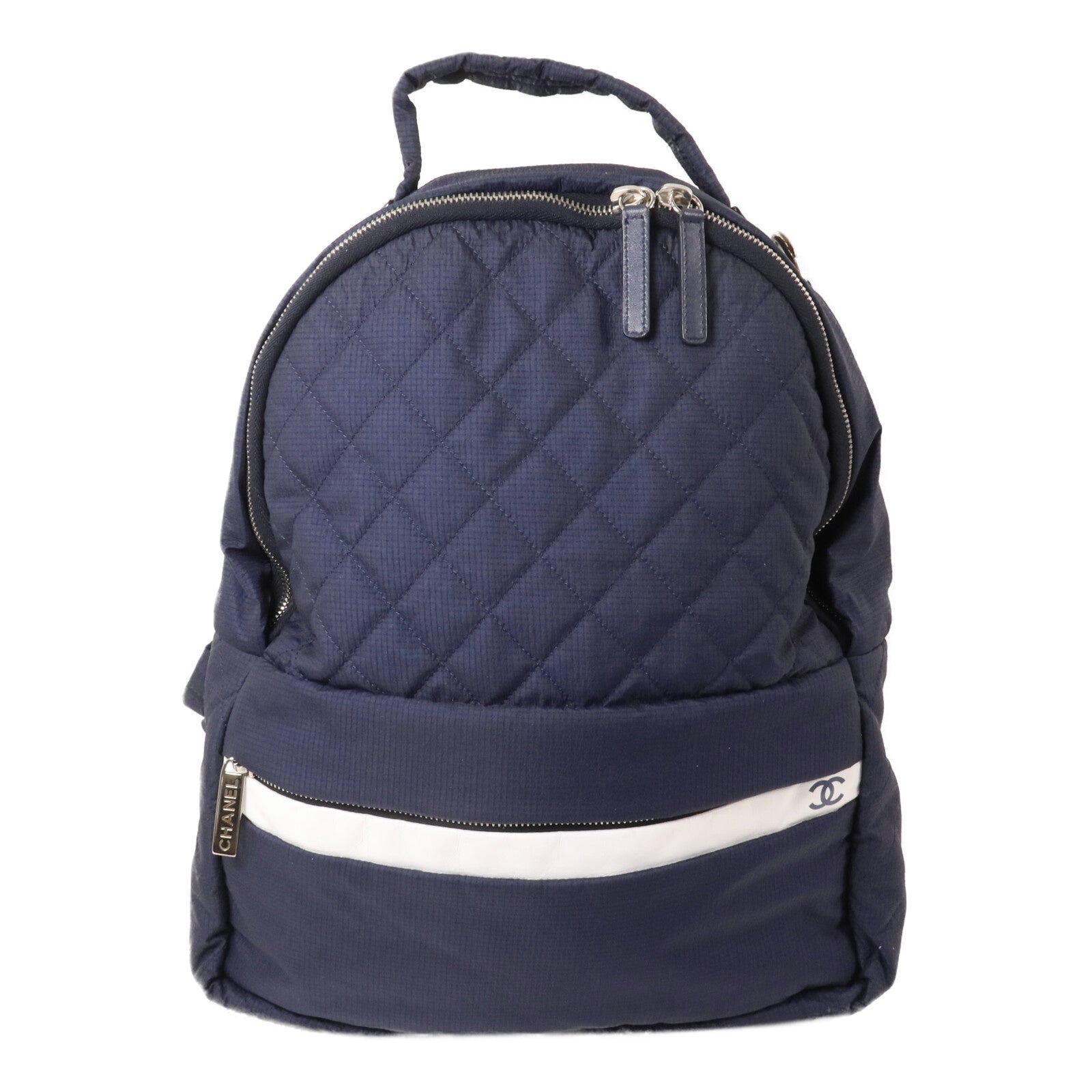 CHANEL 尼龍/牛皮皮革Backpack背包