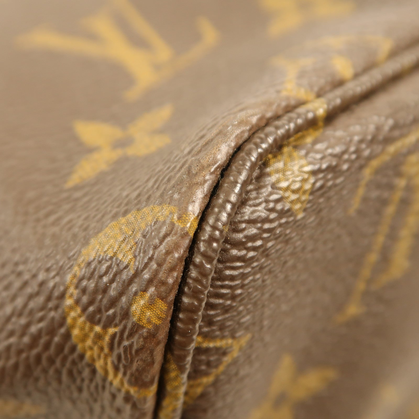 LOUIS VUITTON Monogram Neverfull GM金扣手挽袋
